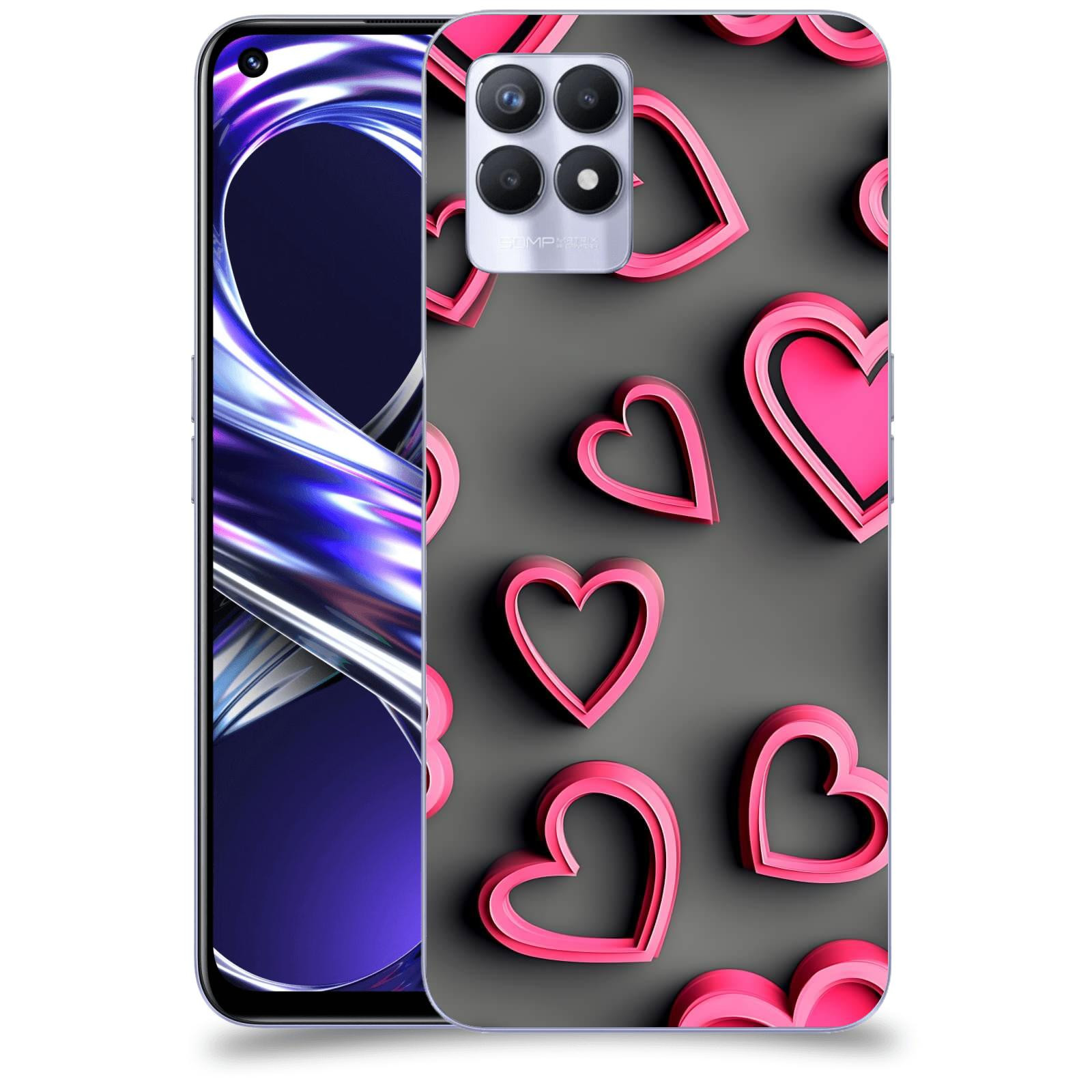 ACOVER Kryt na mobil Realme 8i - Romantika a Harmonie