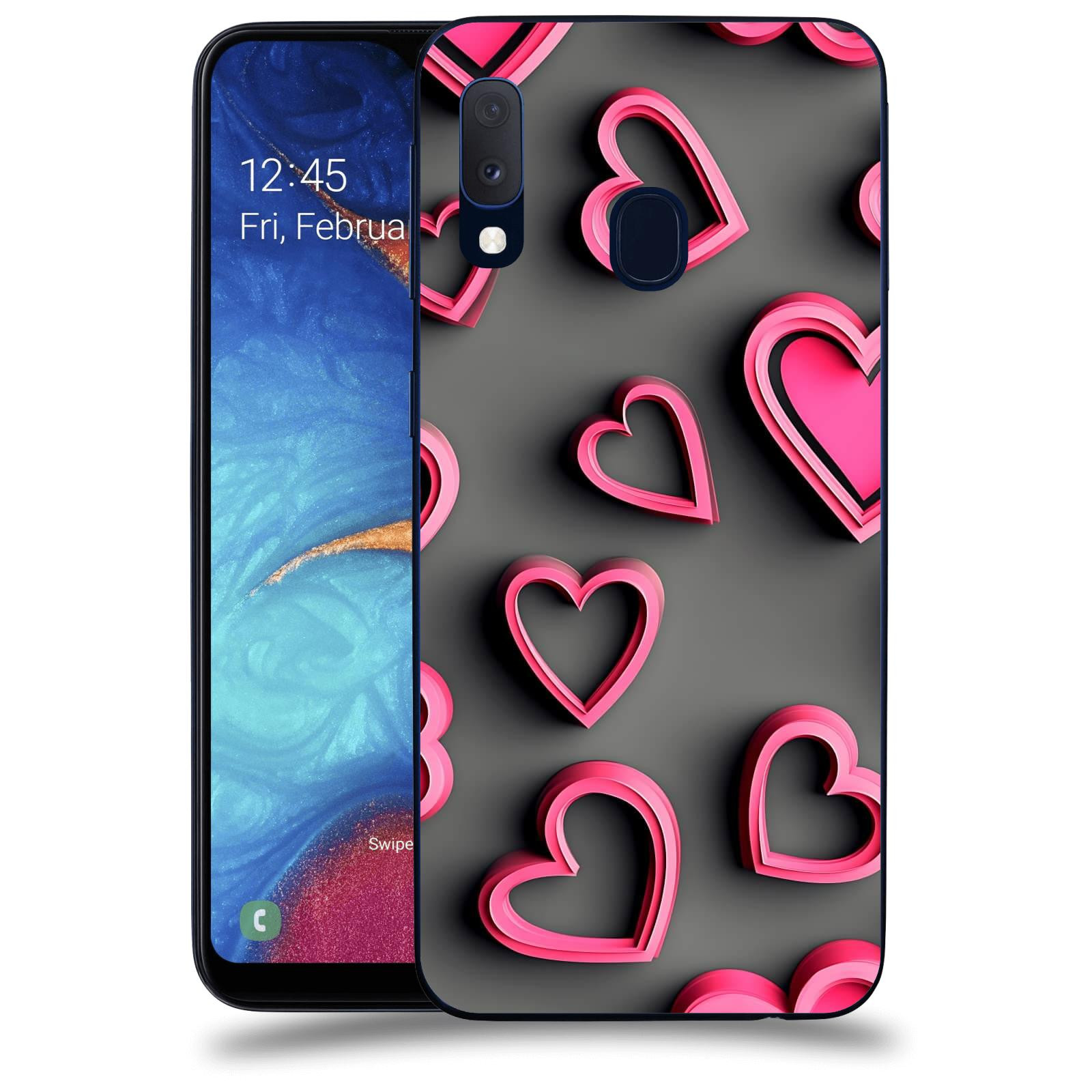ACOVER Kryt na mobil Samsung Galaxy A20e A202F - Romantika a Harmonie