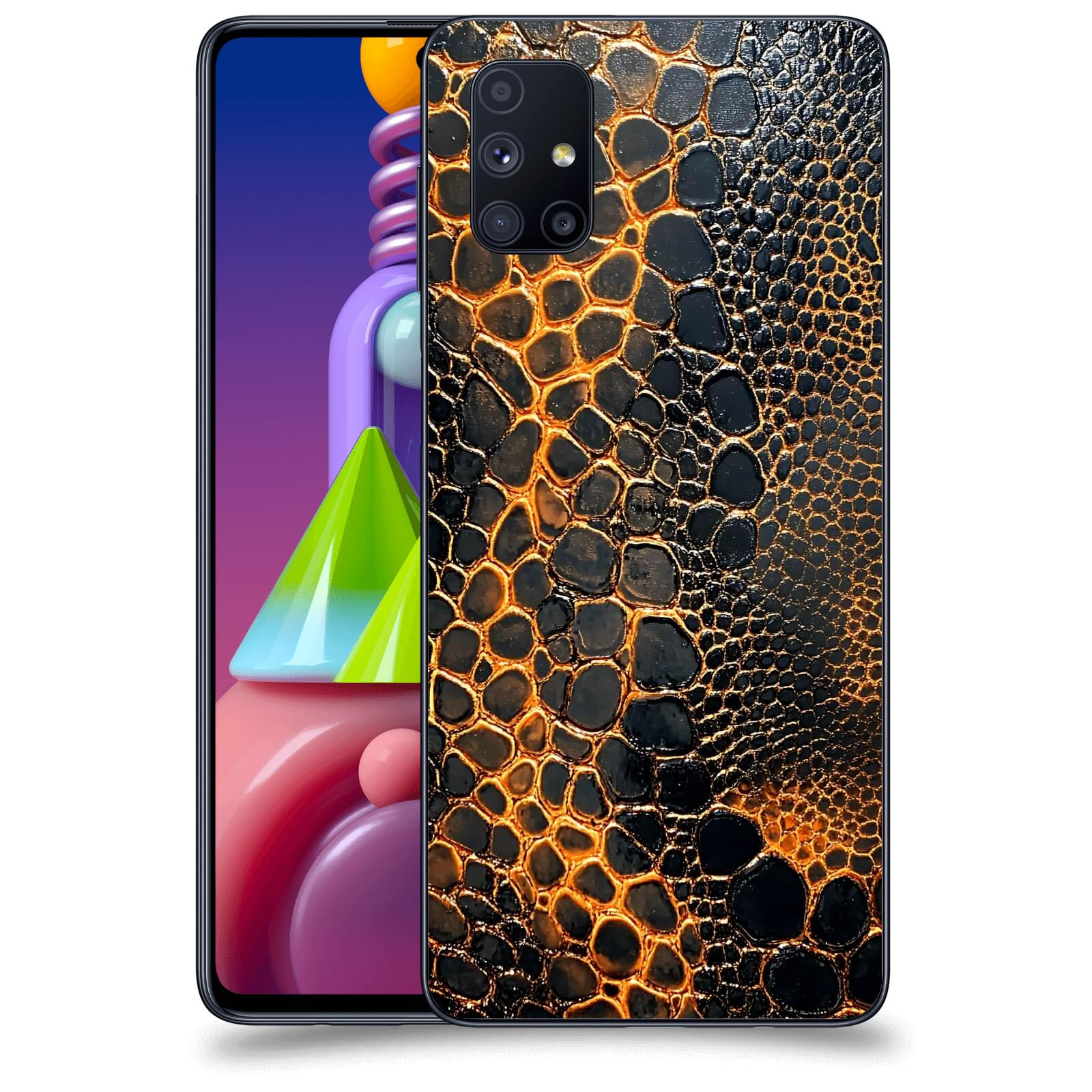 ACOVER Kryt na mobil Samsung Galaxy M51 M515F - Síť a Energie