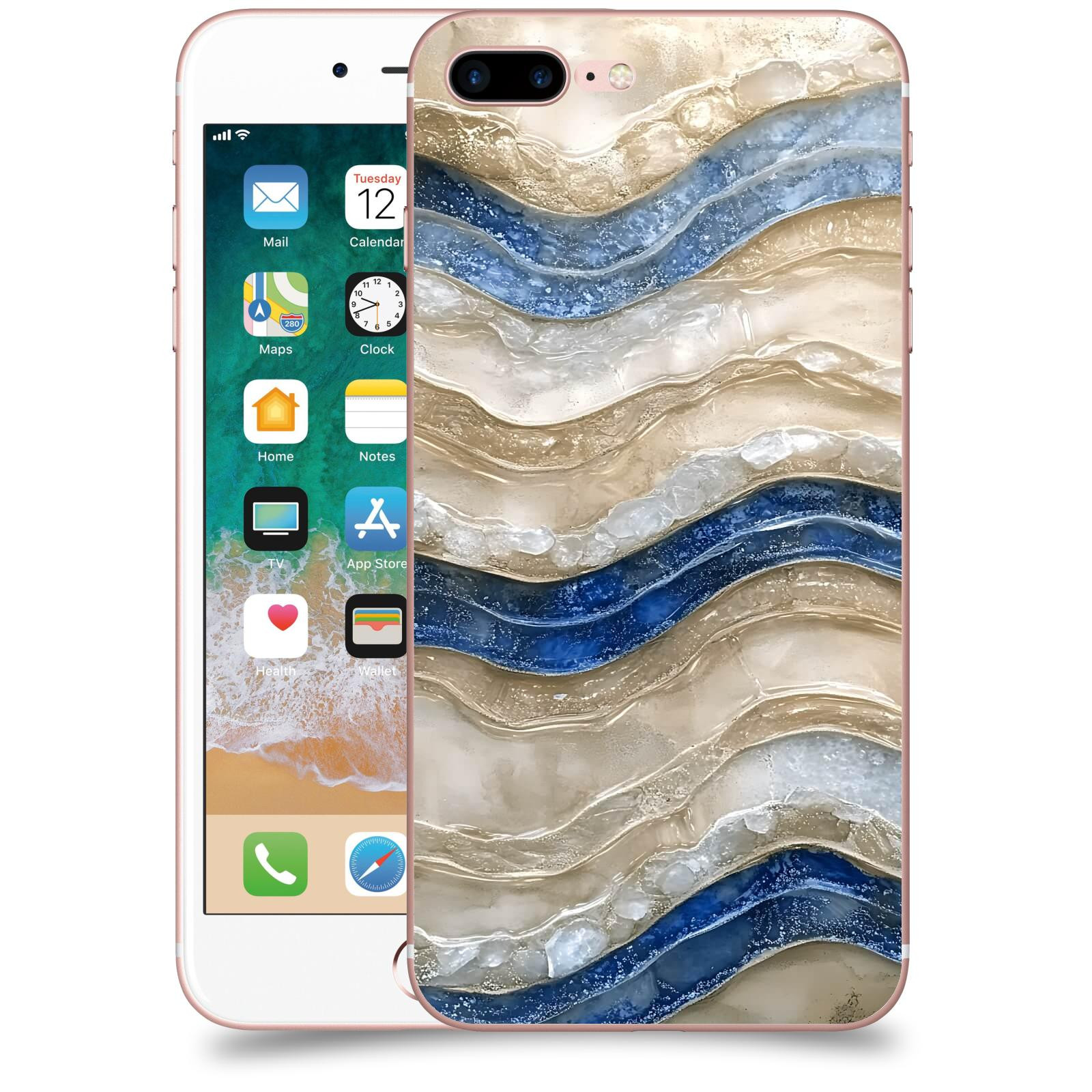 ACOVER Kryt na mobil Apple iPhone 7 Plus - Struktura a Harmonie