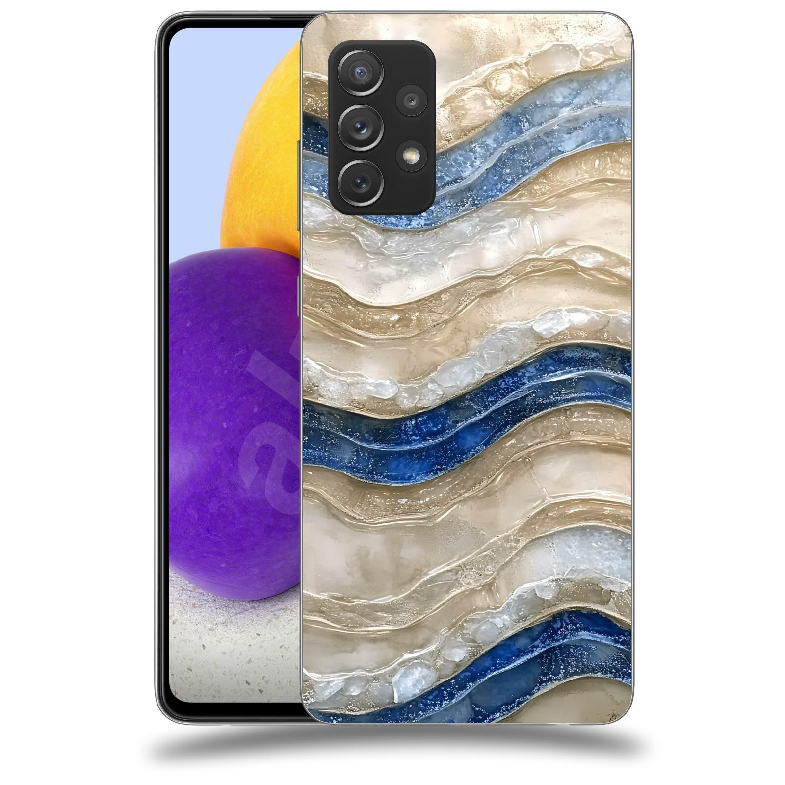 ACOVER Kryt na mobil Samsung Galaxy A73 5G - Struktura a Harmonie