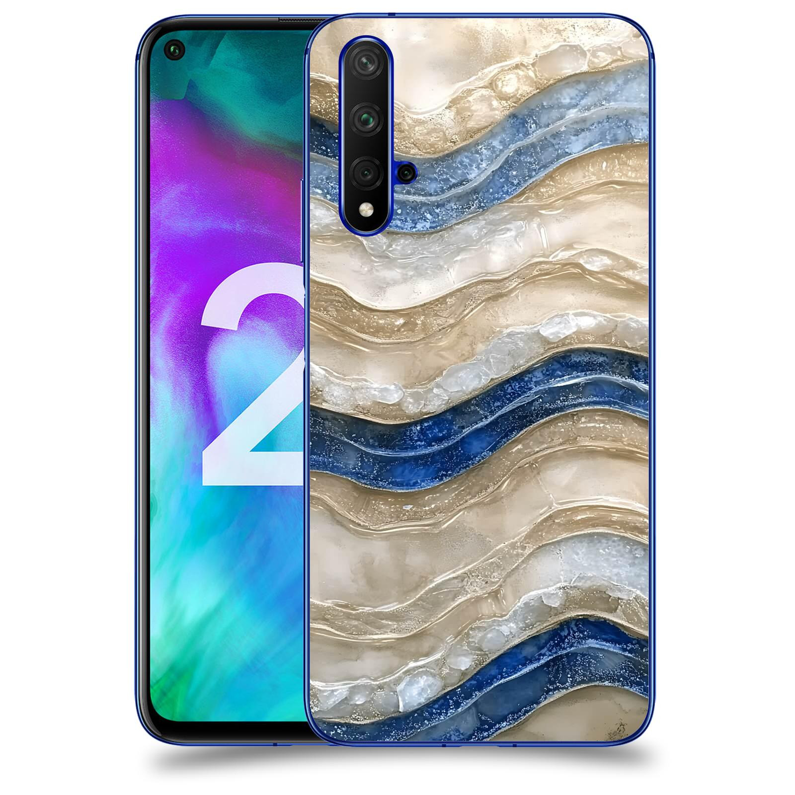 ACOVER Kryt na mobil Honor 20 - Struktura a Harmonie