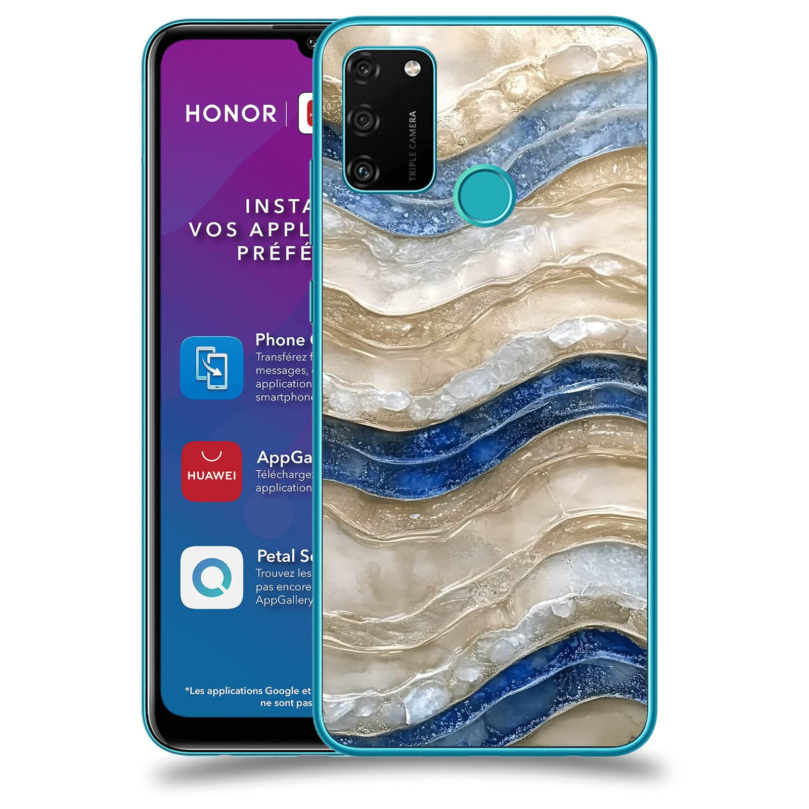 ACOVER Kryt na mobil Honor 9A - Struktura a Harmonie