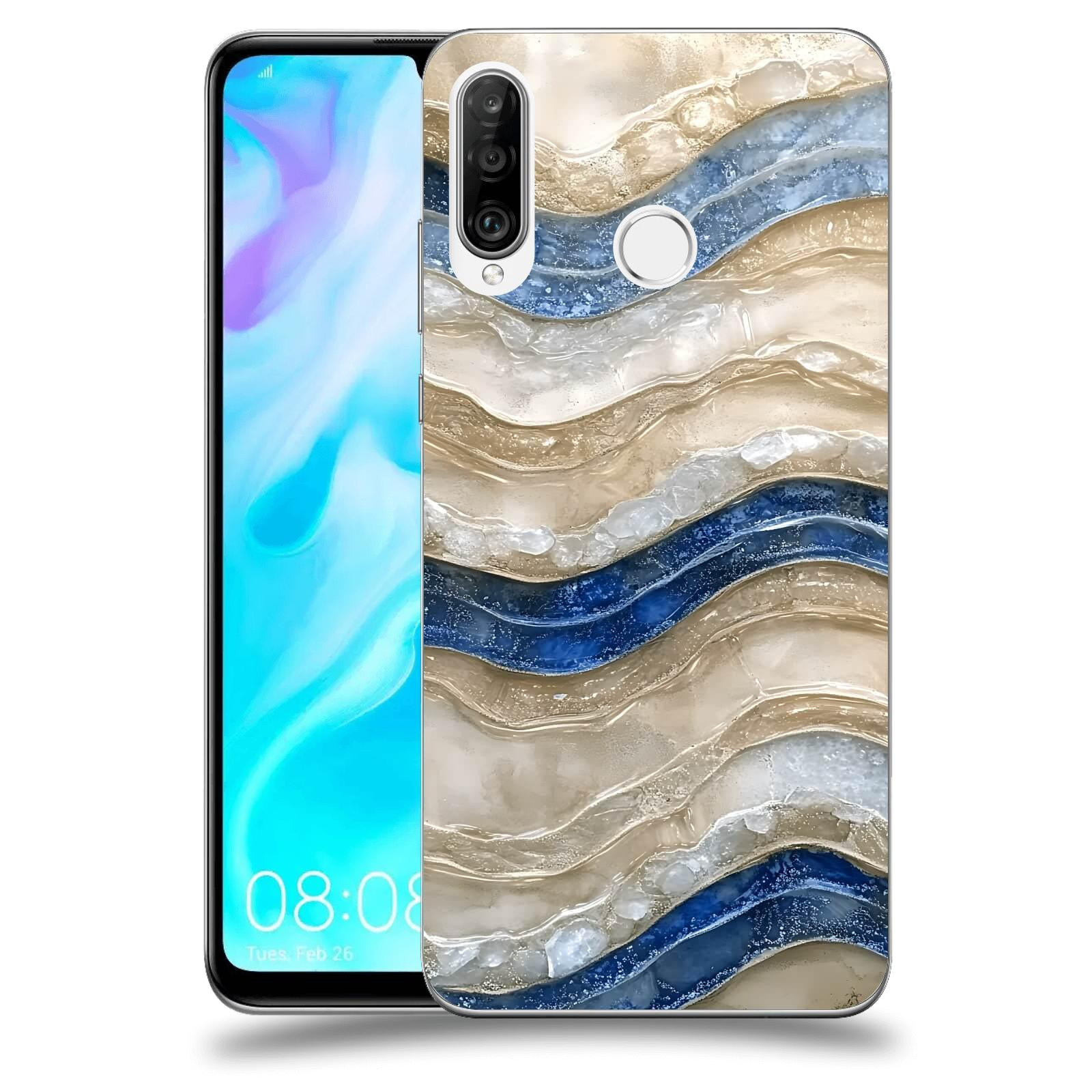 ACOVER Kryt na mobil Huawei P30 Lite - Struktura a Harmonie