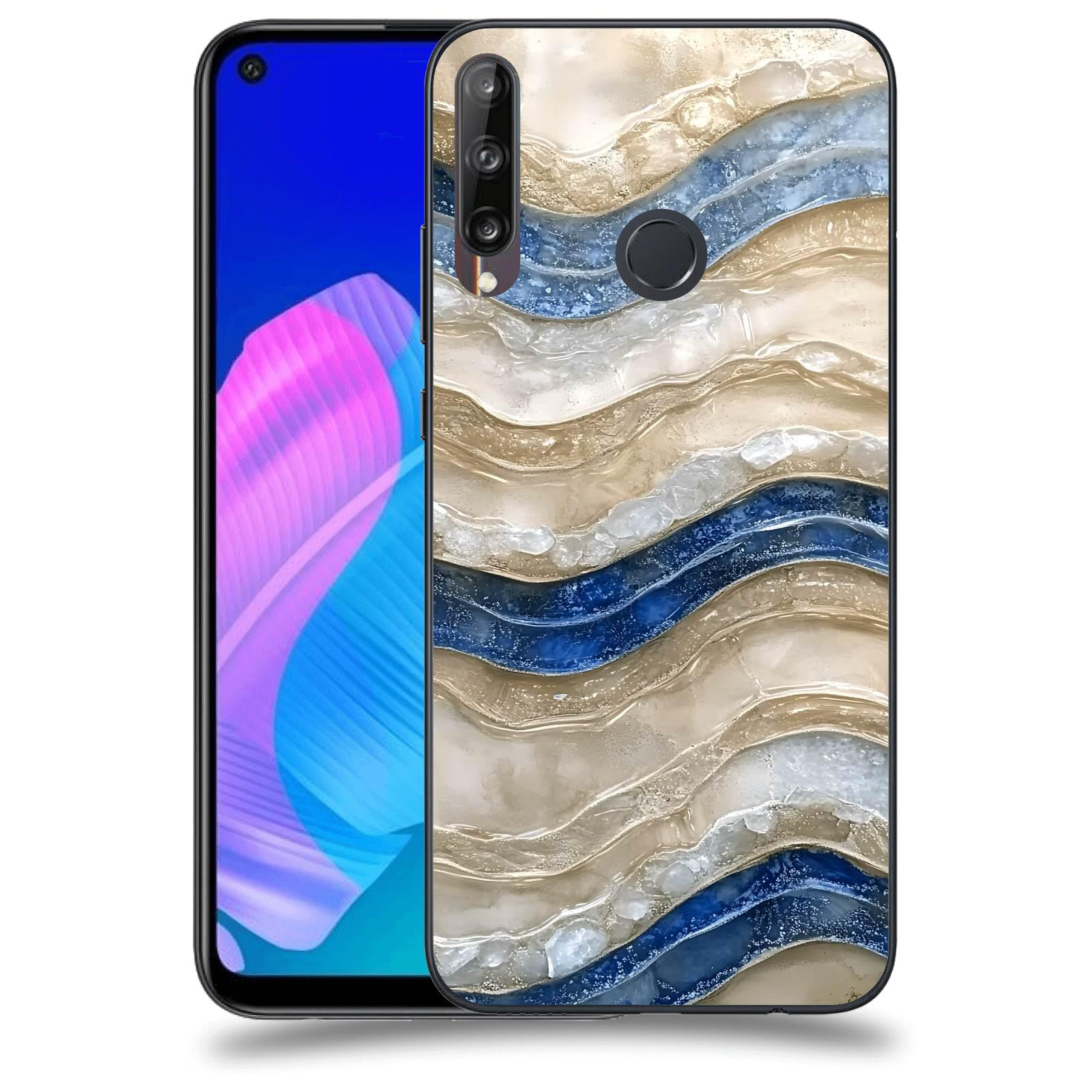 ACOVER Kryt na mobil Huawei P40 Lite E - Struktura a Harmonie