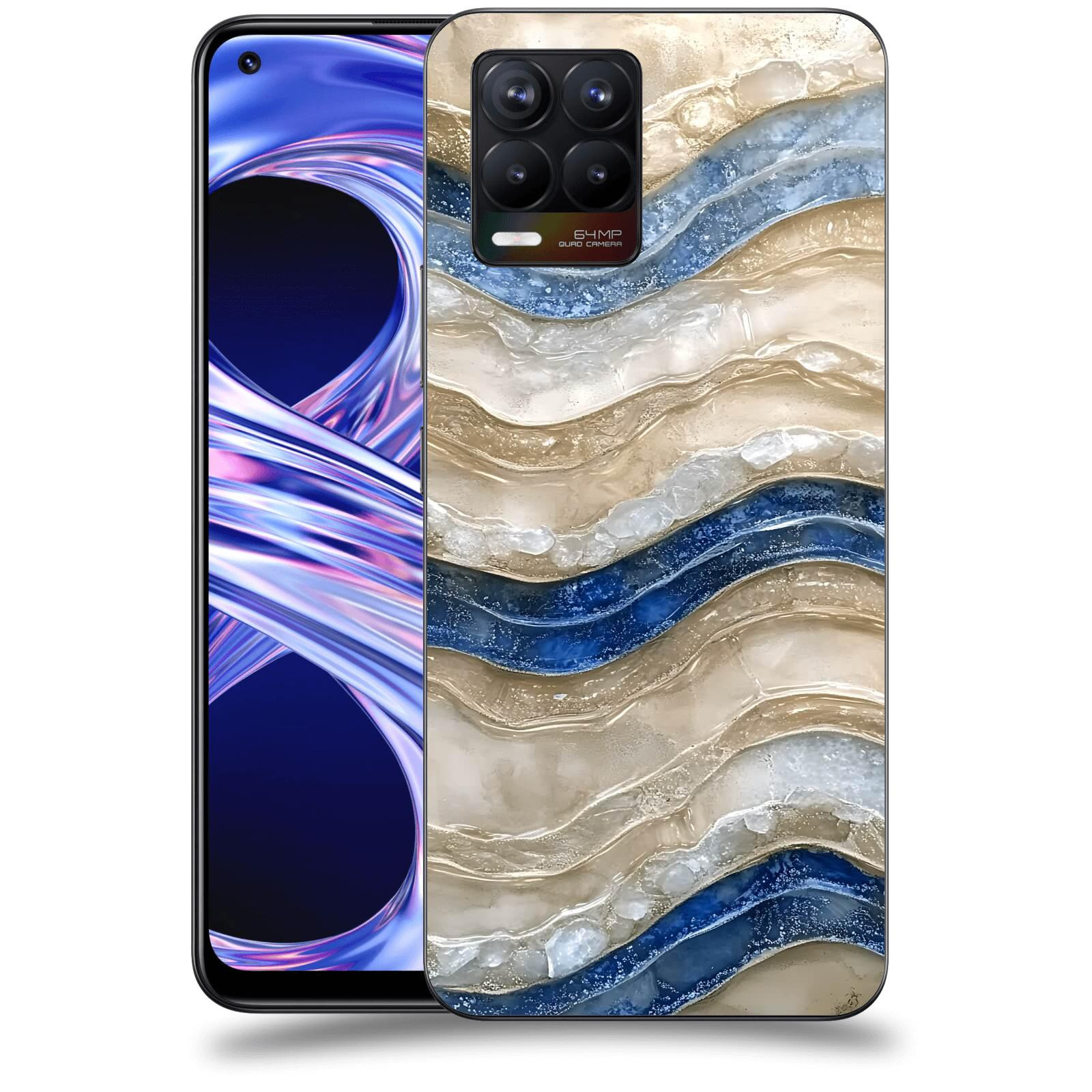 ACOVER Kryt na mobil Realme 8 - Struktura a Harmonie