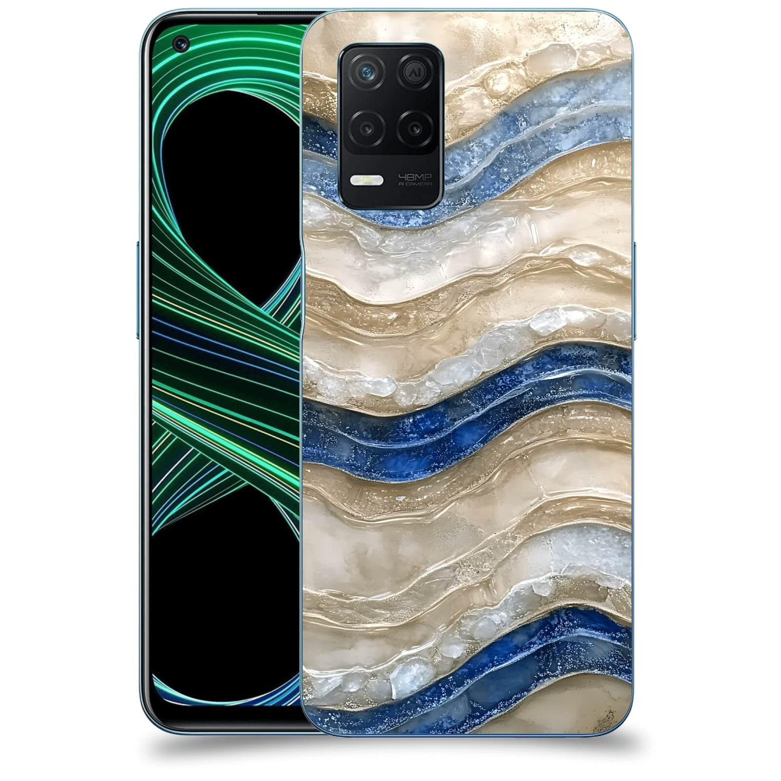 ACOVER Kryt na mobil Realme 8 5G - Struktura a Harmonie