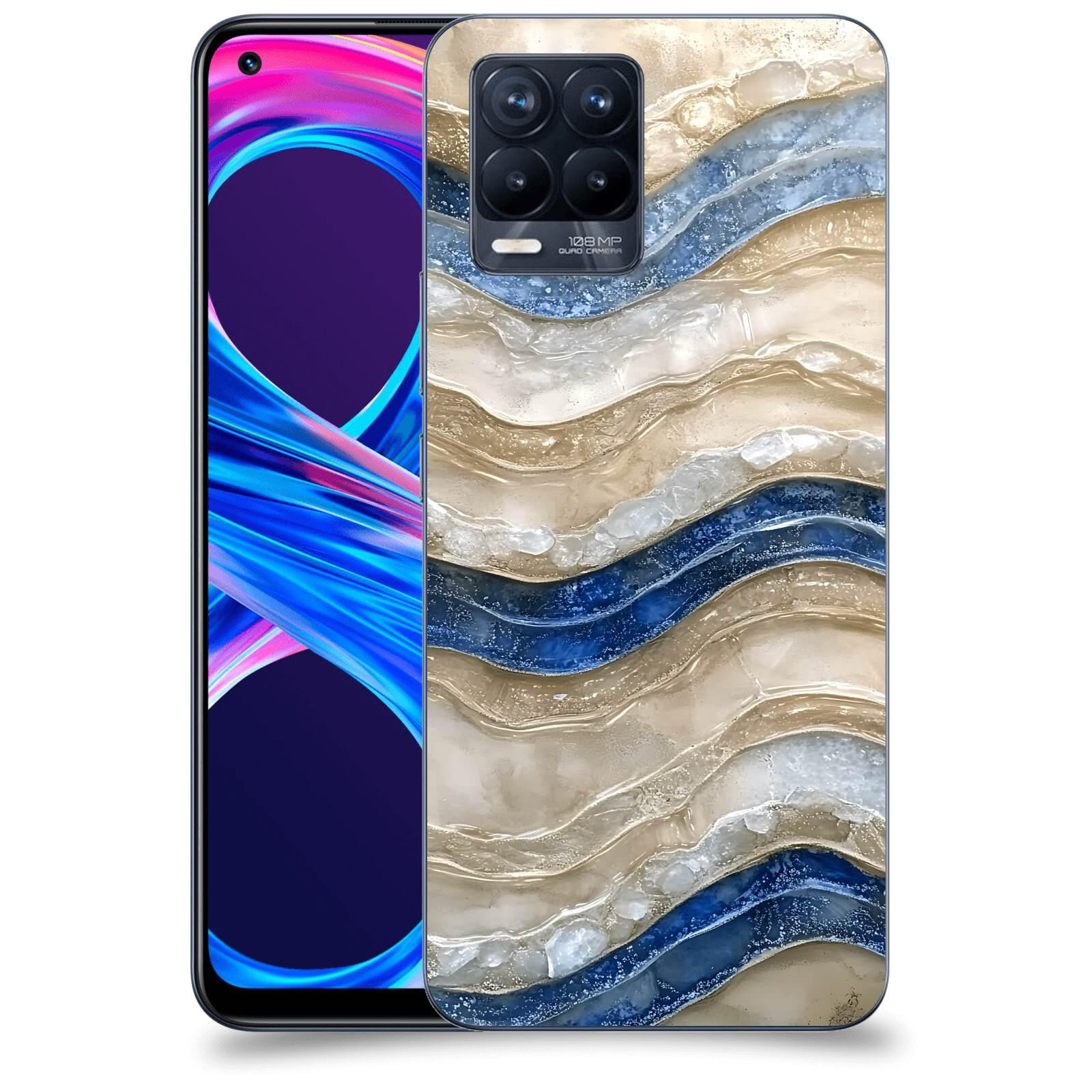 ACOVER Kryt na mobil Realme 8 Pro - Struktura a Harmonie
