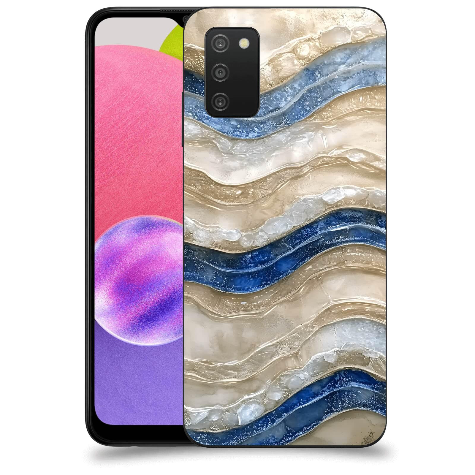ACOVER Kryt na mobil Samsung Galaxy A03s A037G - Struktura a Harmonie