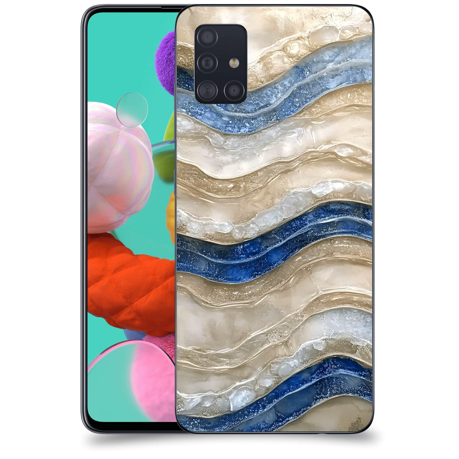 ACOVER Kryt na mobil Samsung Galaxy A51 A515F - Struktura a Harmonie