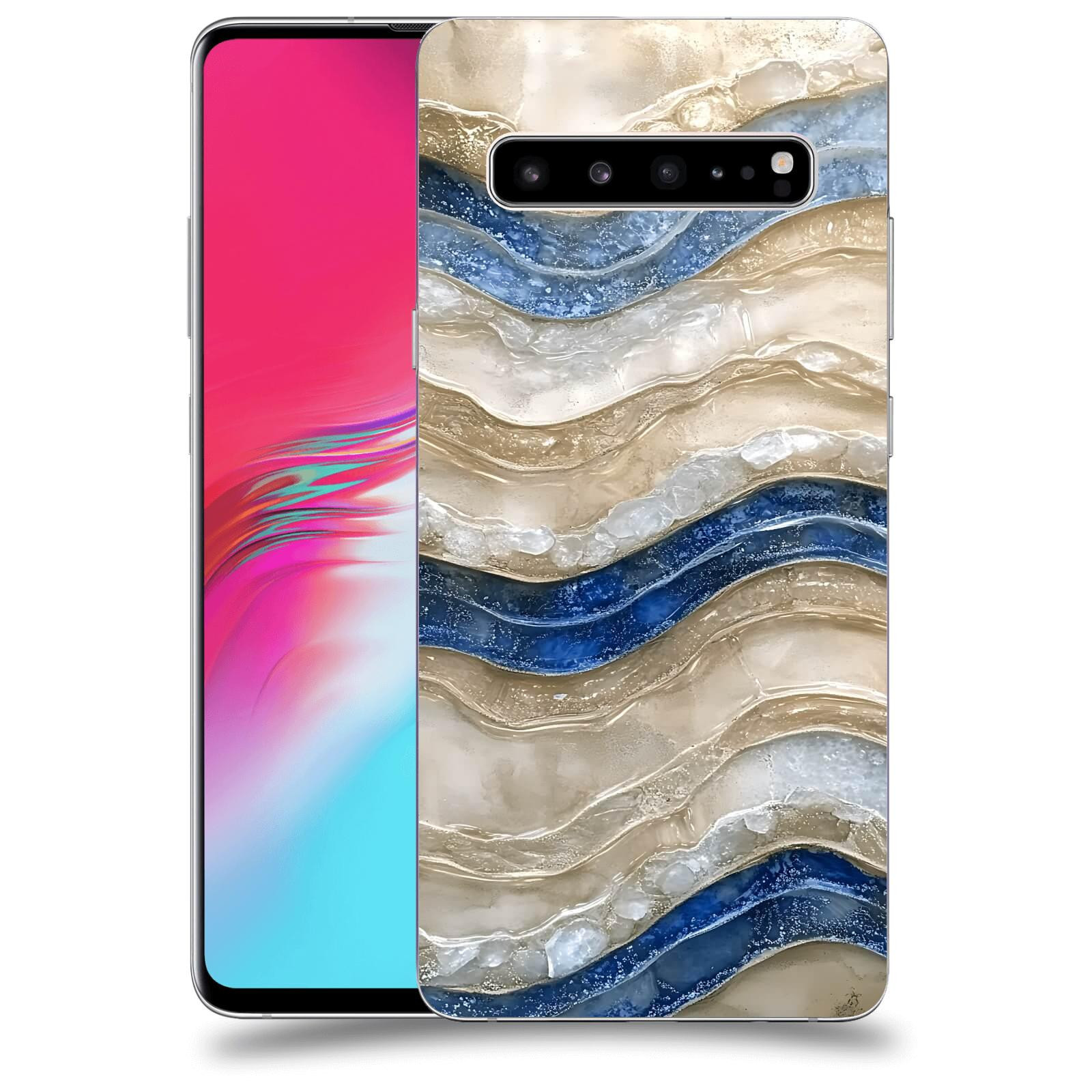 ACOVER Kryt na mobil Samsung Galaxy S10 G973 - Struktura a Harmonie