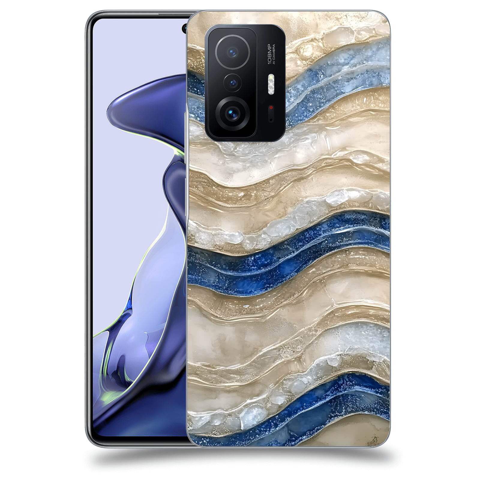 ACOVER Kryt na mobil Xiaomi 11T - Struktura a Harmonie