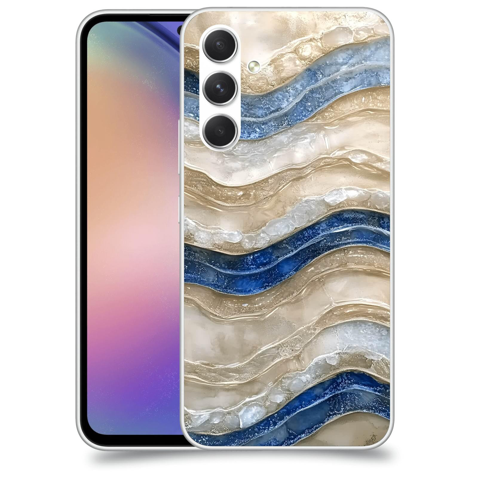 ACOVER Kryt na mobil Samsung Galaxy M54 5G - Struktura a Harmonie