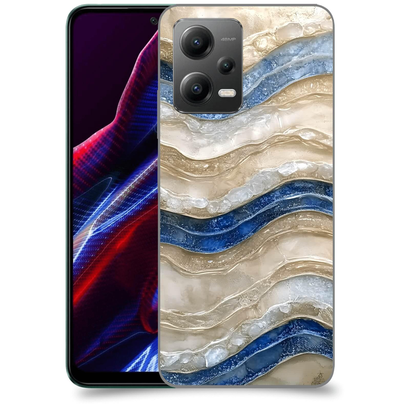 ACOVER Kryt na mobil Xiaomi Poco X5 - Struktura a Harmonie
