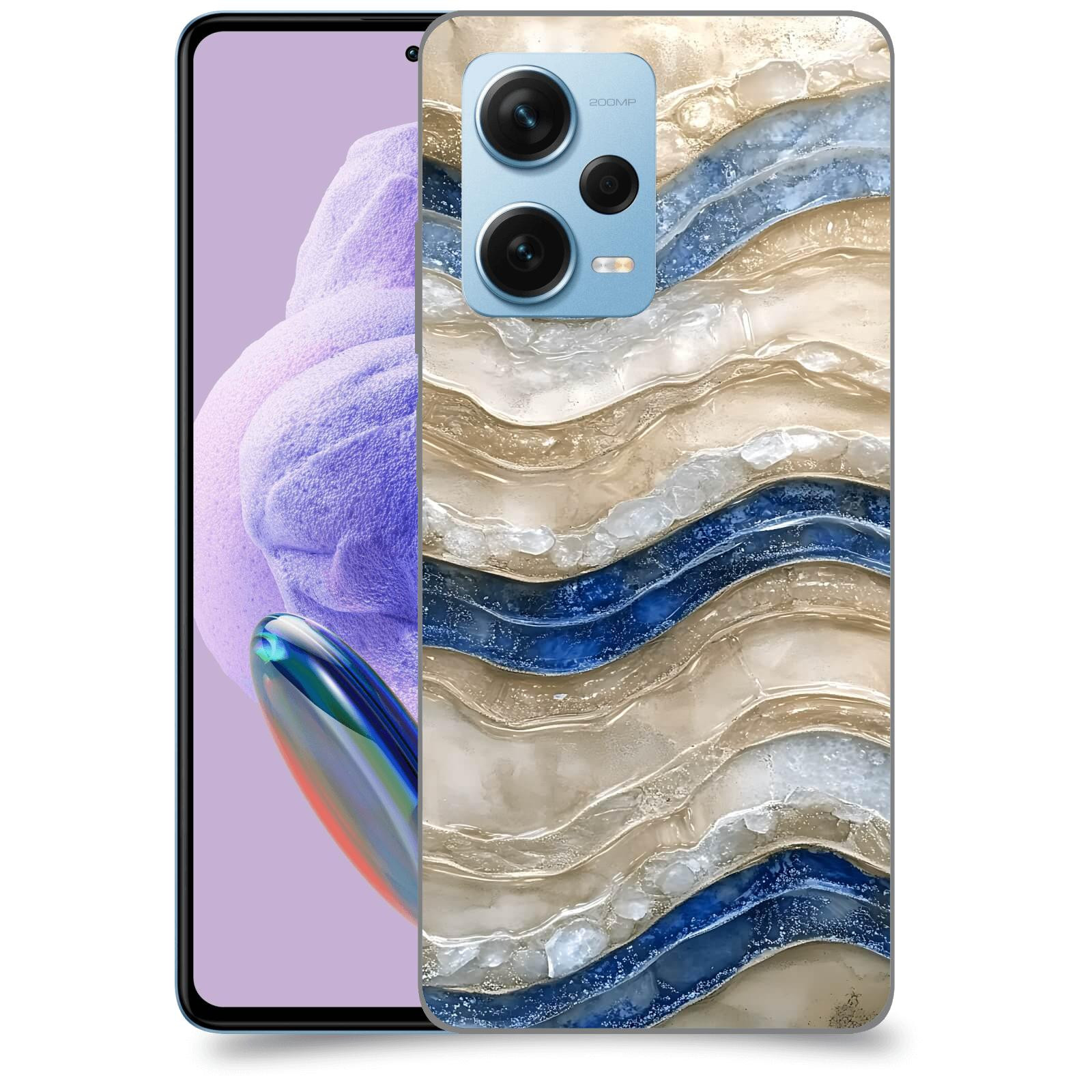ACOVER Kryt na mobil Xiaomi Redmi Note 12 Pro+ 5G - Struktura a Harmonie