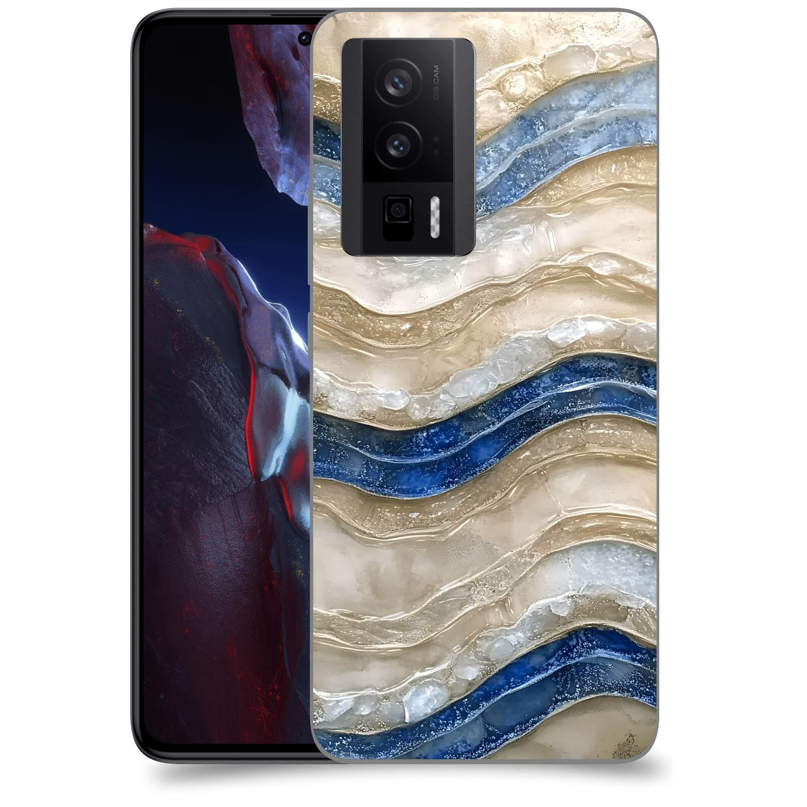 ACOVER Kryt na mobil Xiaomi Poco F5 Pro 5G - Struktura a Harmonie