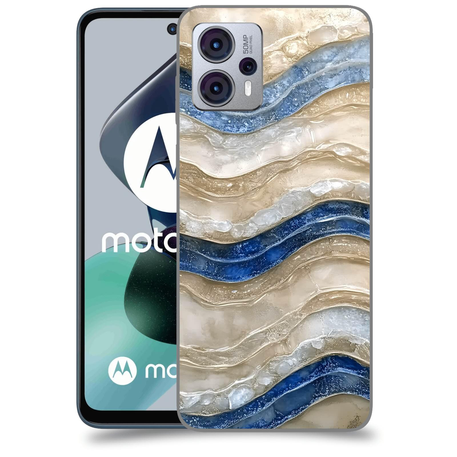 ACOVER Kryt na mobil Motorola Moto G23 - Struktura a Harmonie