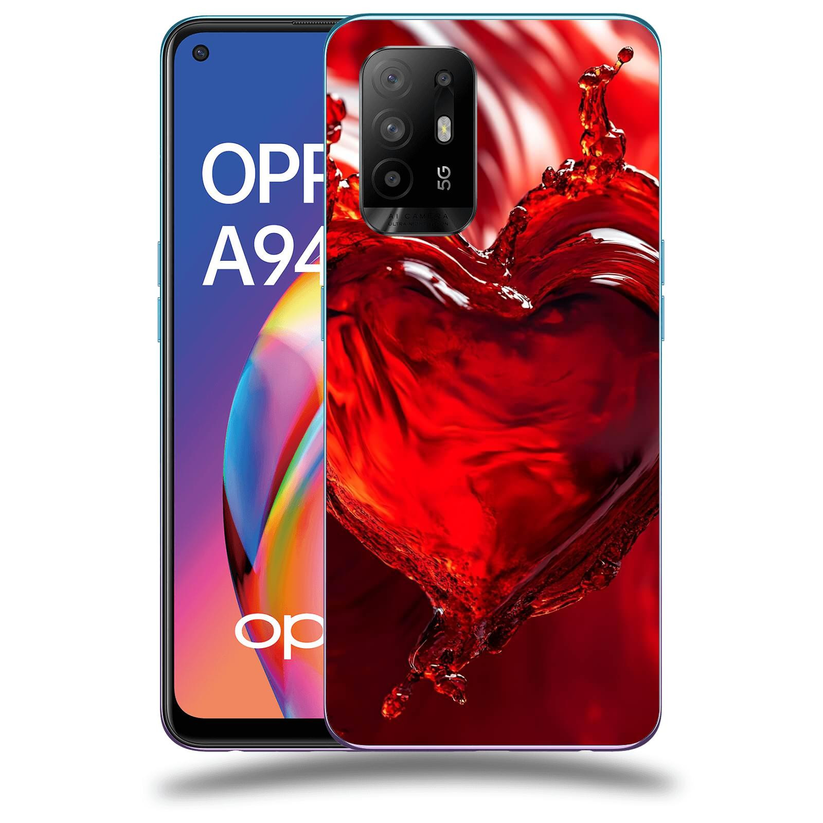 ACOVER Kryt na mobil OPPO A94 5G - Love II
