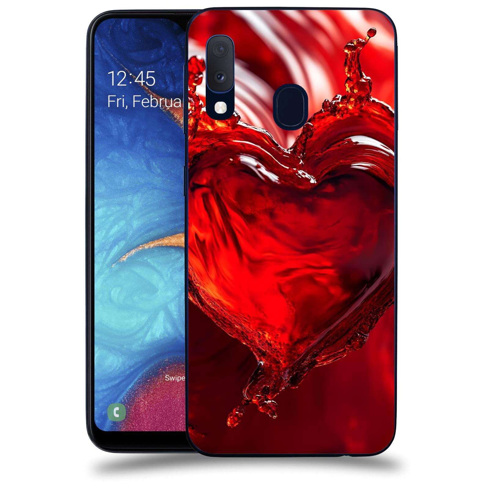 ACOVER Kryt na mobil Samsung Galaxy A20e A202F - Love II