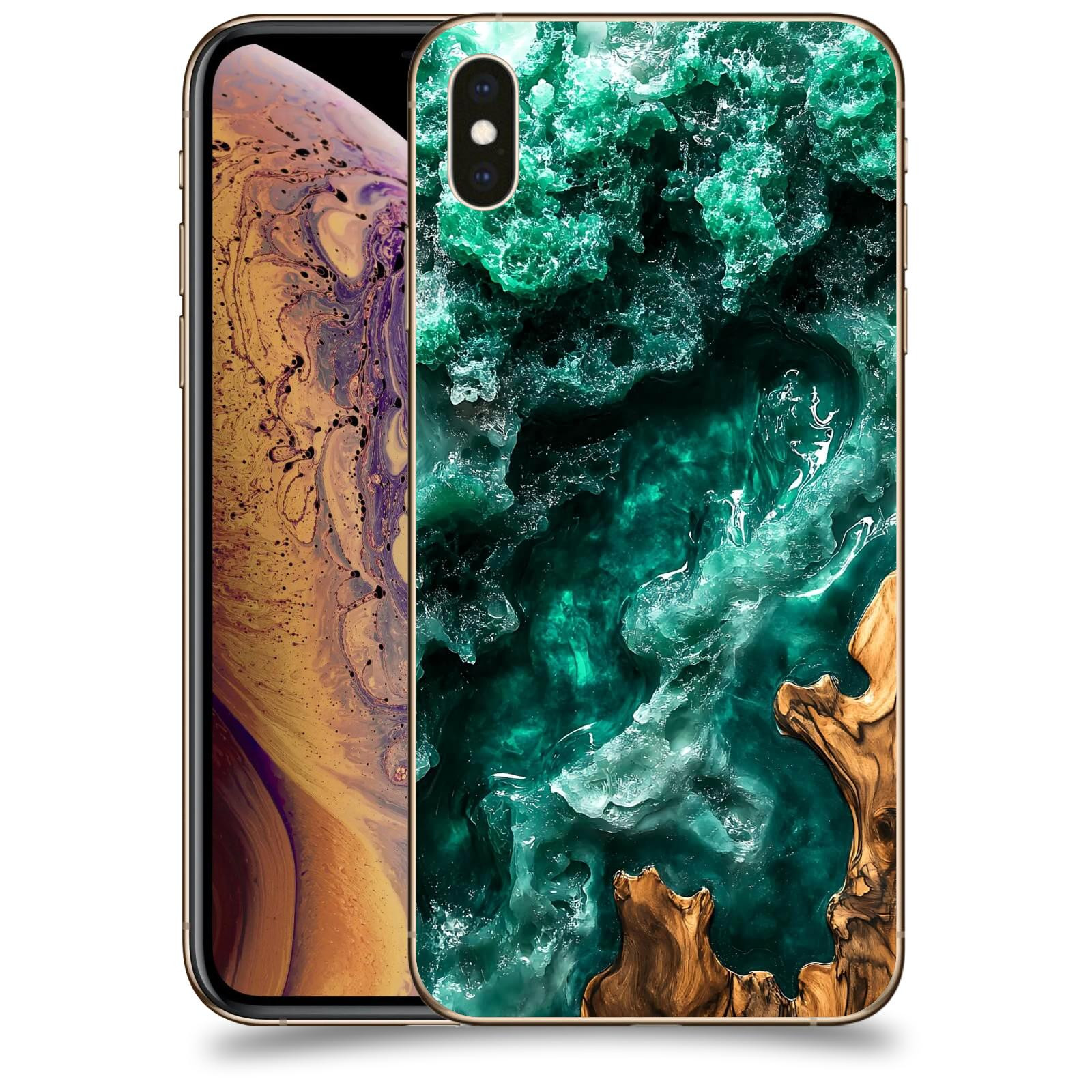 ACOVER Kryt na mobil Apple iPhone XS Max - Forest Wood I