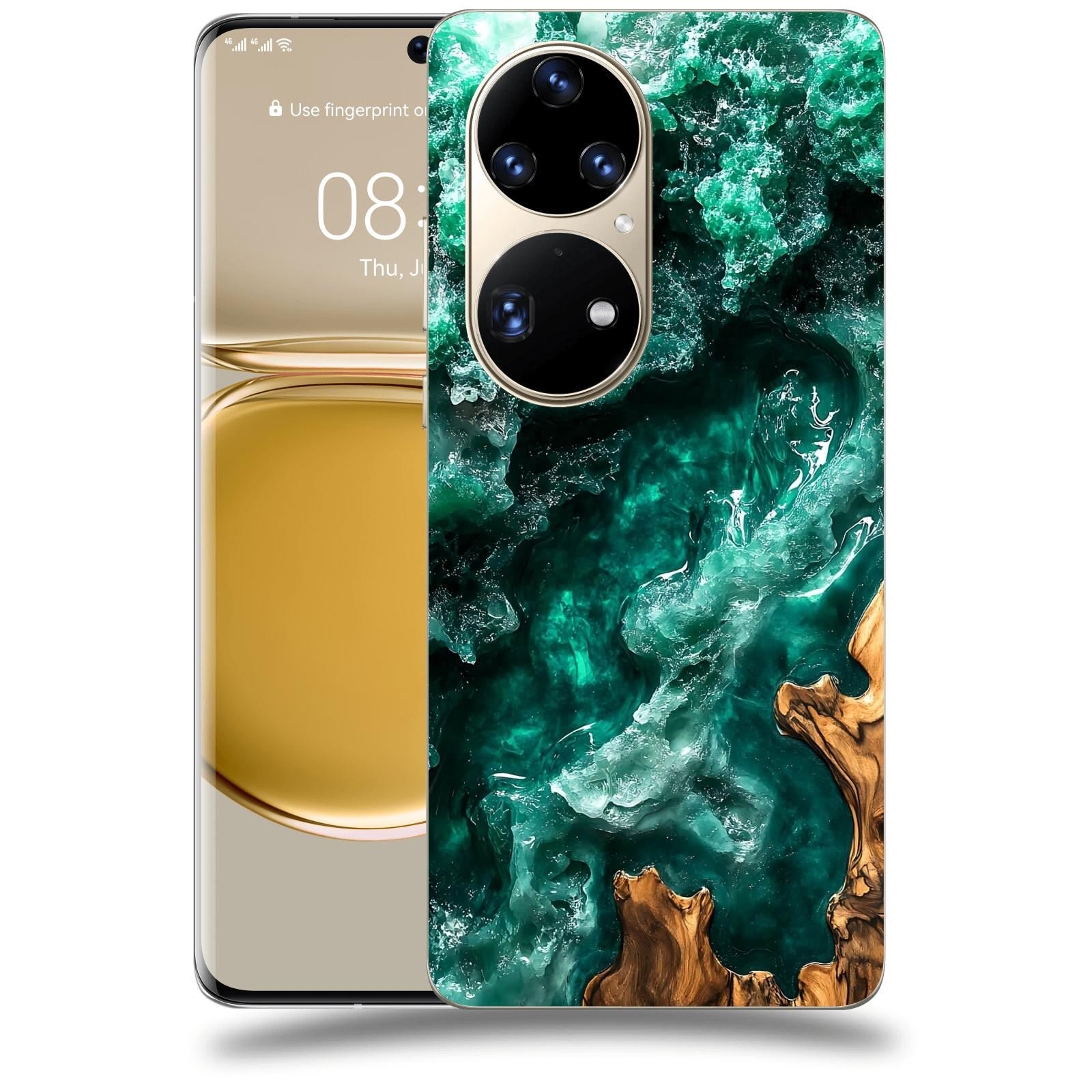 ACOVER Kryt na mobil Huawei P50 - Forest Wood I