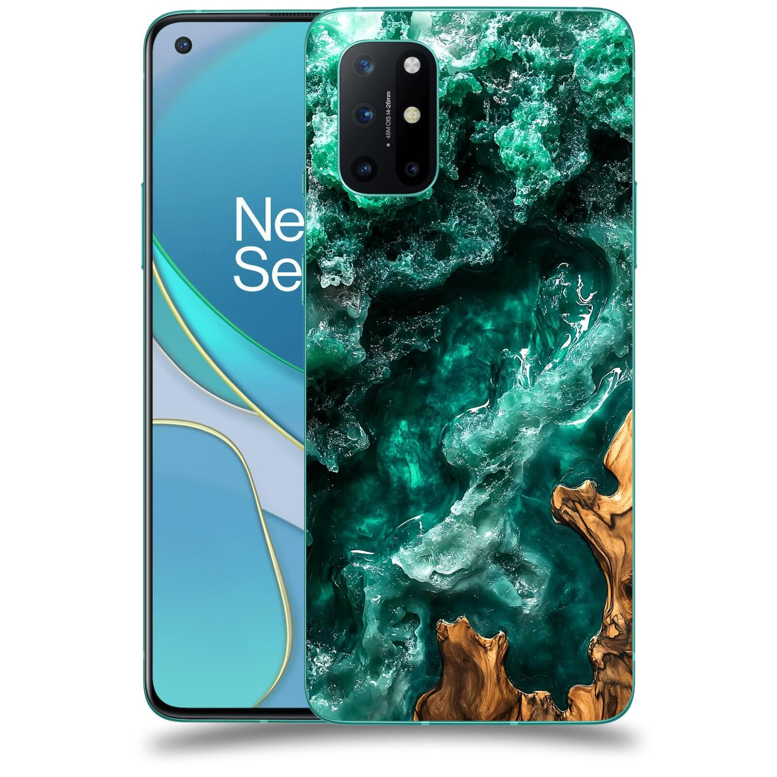 ACOVER Kryt na mobil OnePlus 8T - Forest Wood I