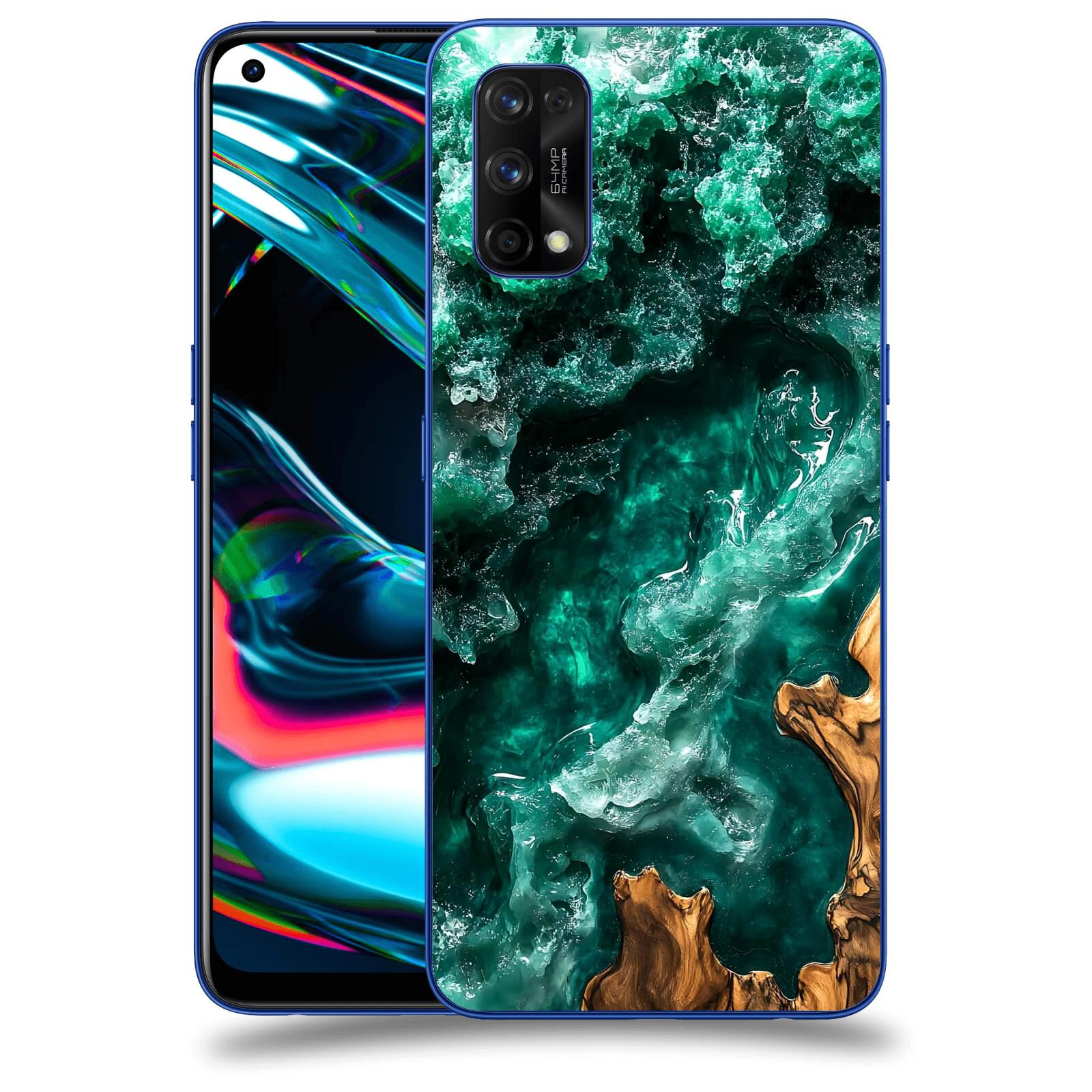 ACOVER Kryt na mobil Realme 7 Pro - Forest Wood I