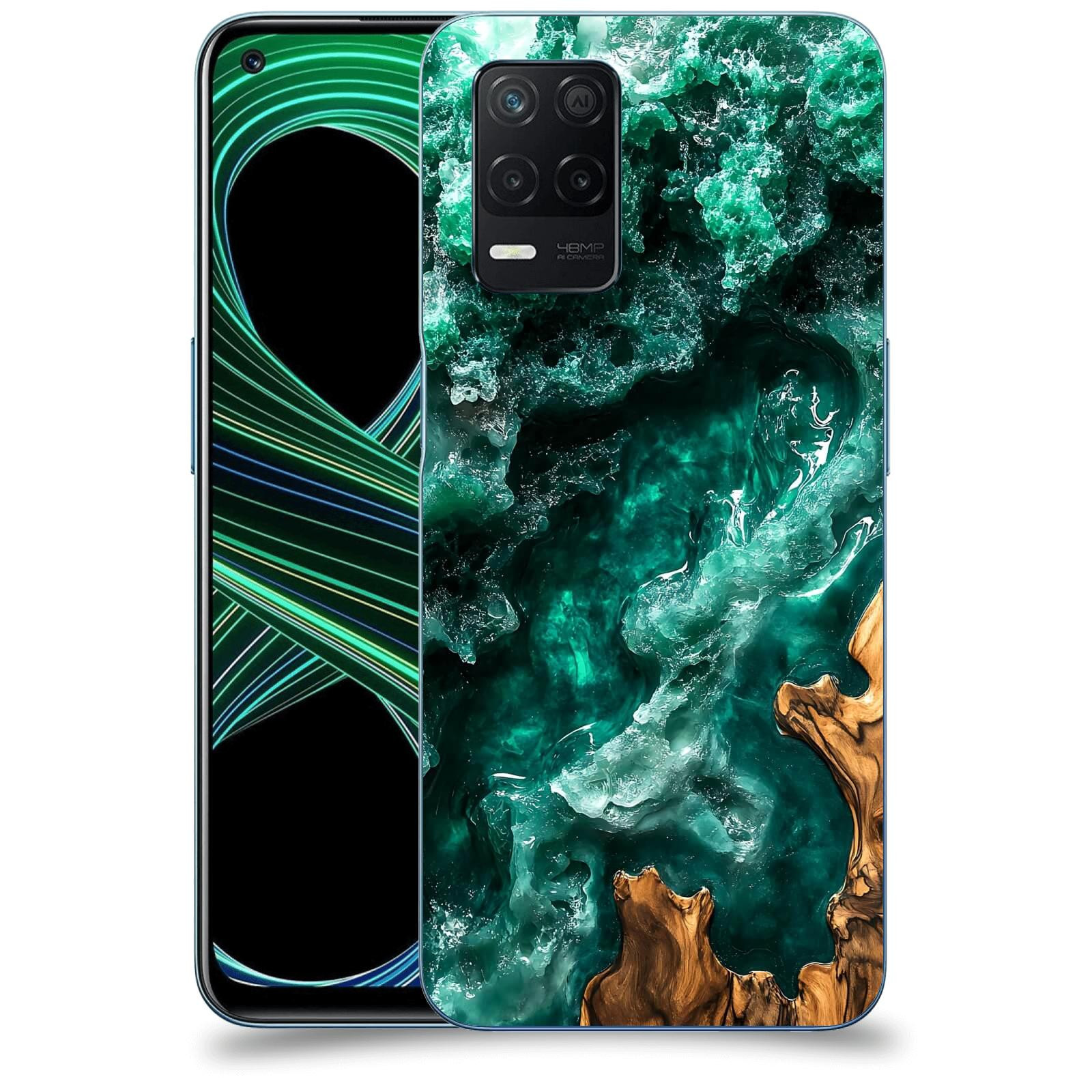ACOVER Kryt na mobil Realme 8 5G - Forest Wood I