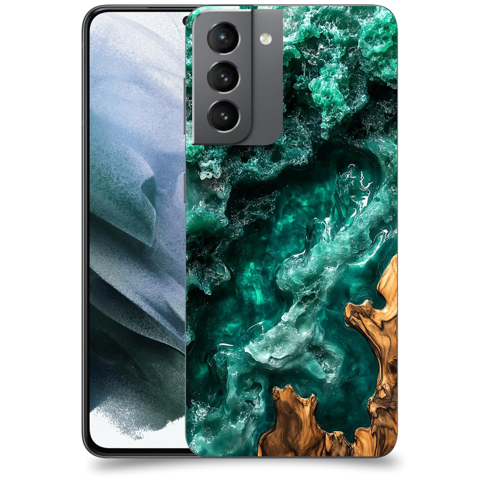 ACOVER Kryt na mobil Samsung Galaxy S21 G991B - Forest Wood I