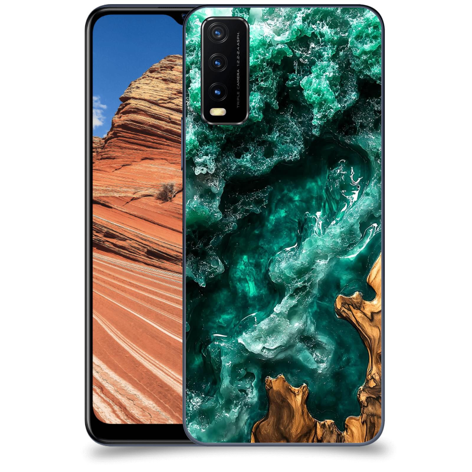 ACOVER Kryt na mobil Vivo Y20s - Forest Wood I