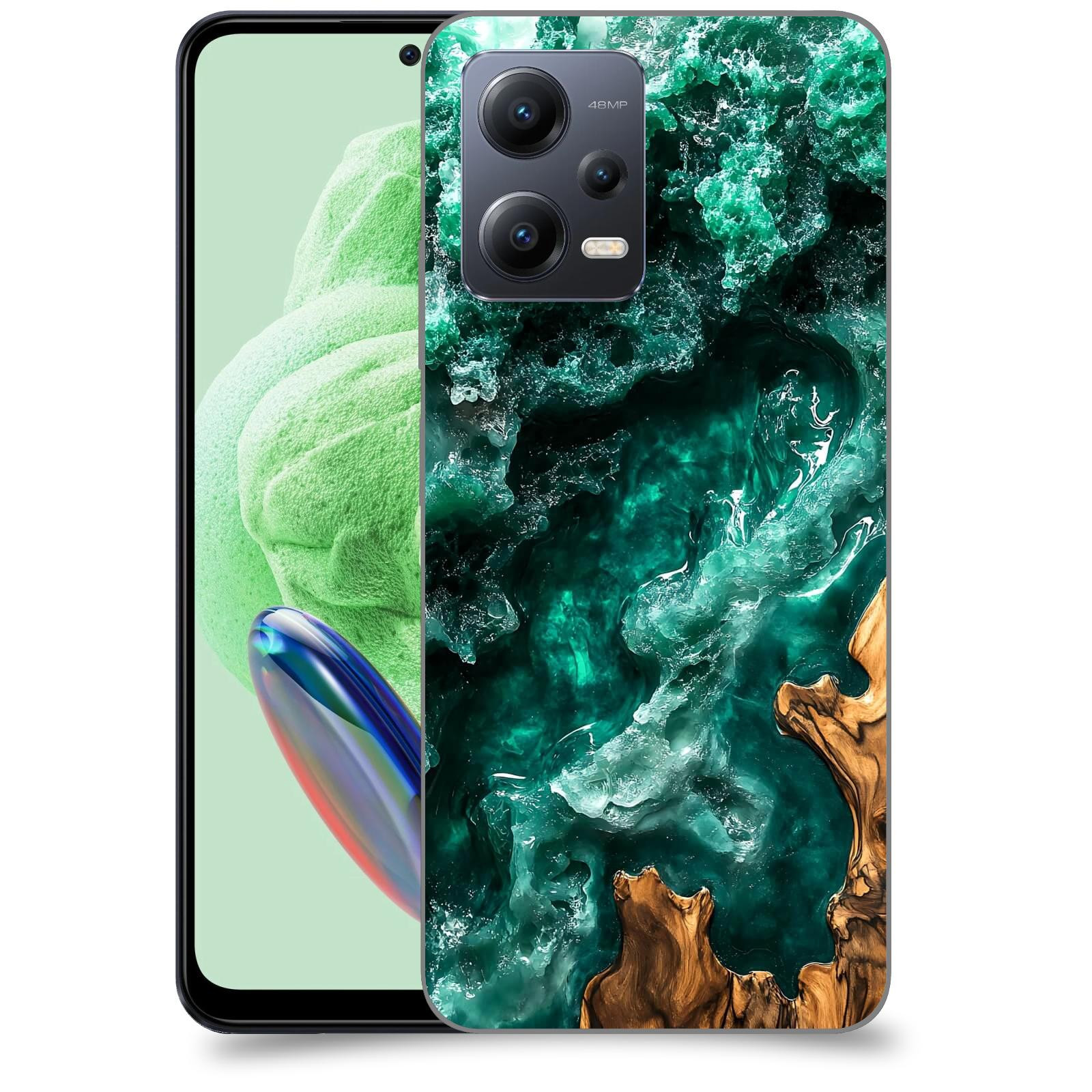 ACOVER Kryt na mobil Xiaomi Redmi Note 12 PRO 5G - Forest Wood I