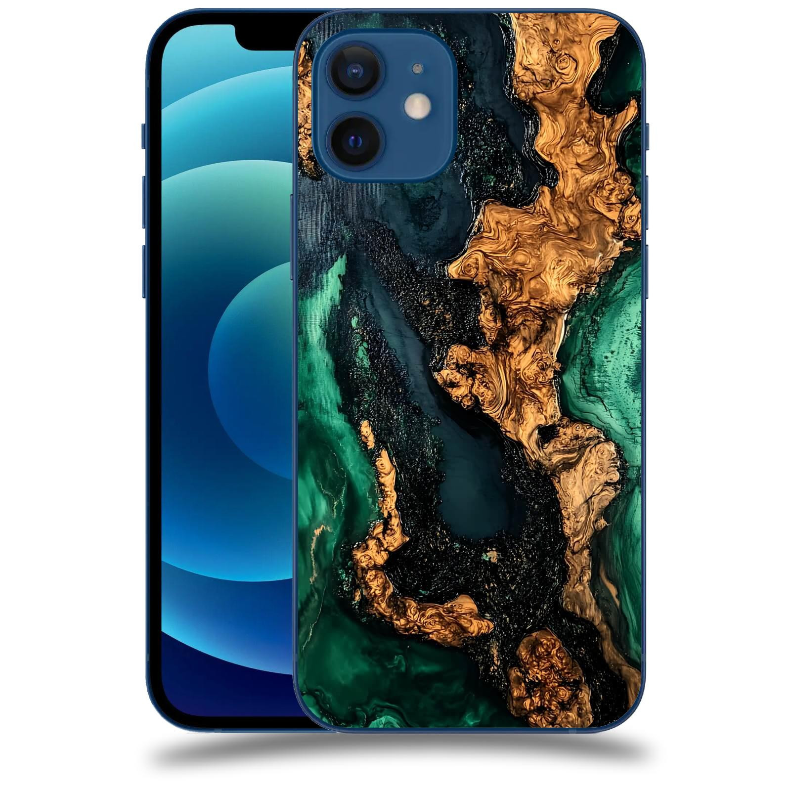 ACOVER Kryt na mobil Apple iPhone 12 - Forest Wood II