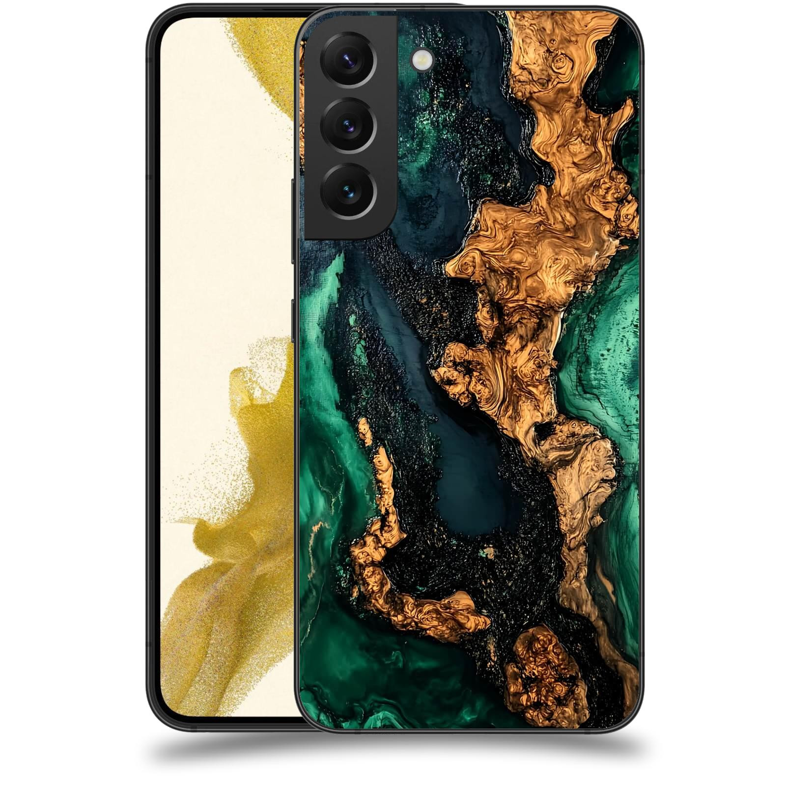 ACOVER Kryt na mobil Samsung Galaxy S22+ 5G - Forest Wood II