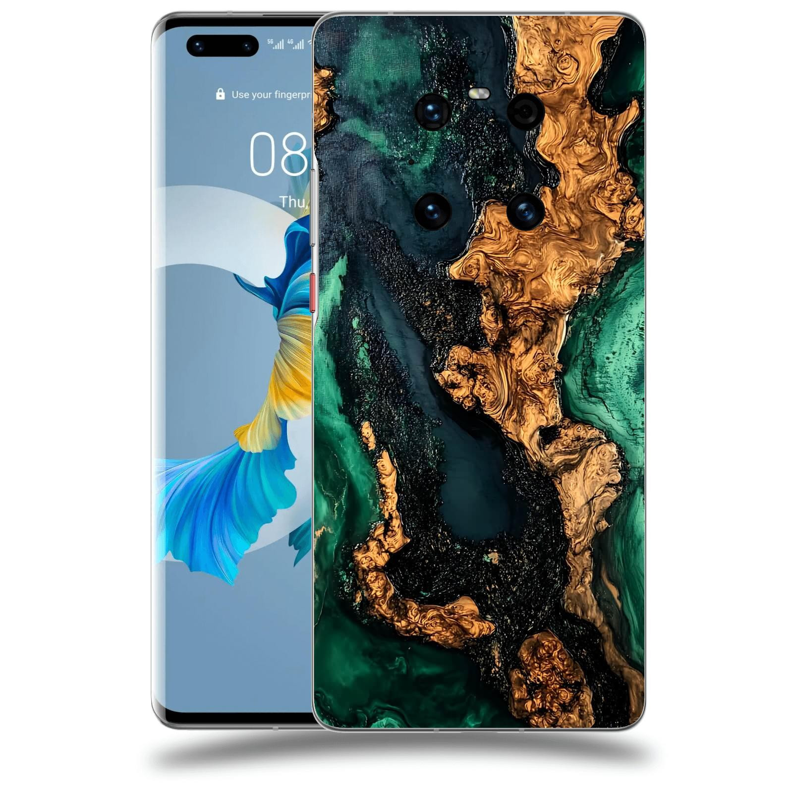 ACOVER Kryt na mobil Huawei Mate 40 Pro - Forest Wood II