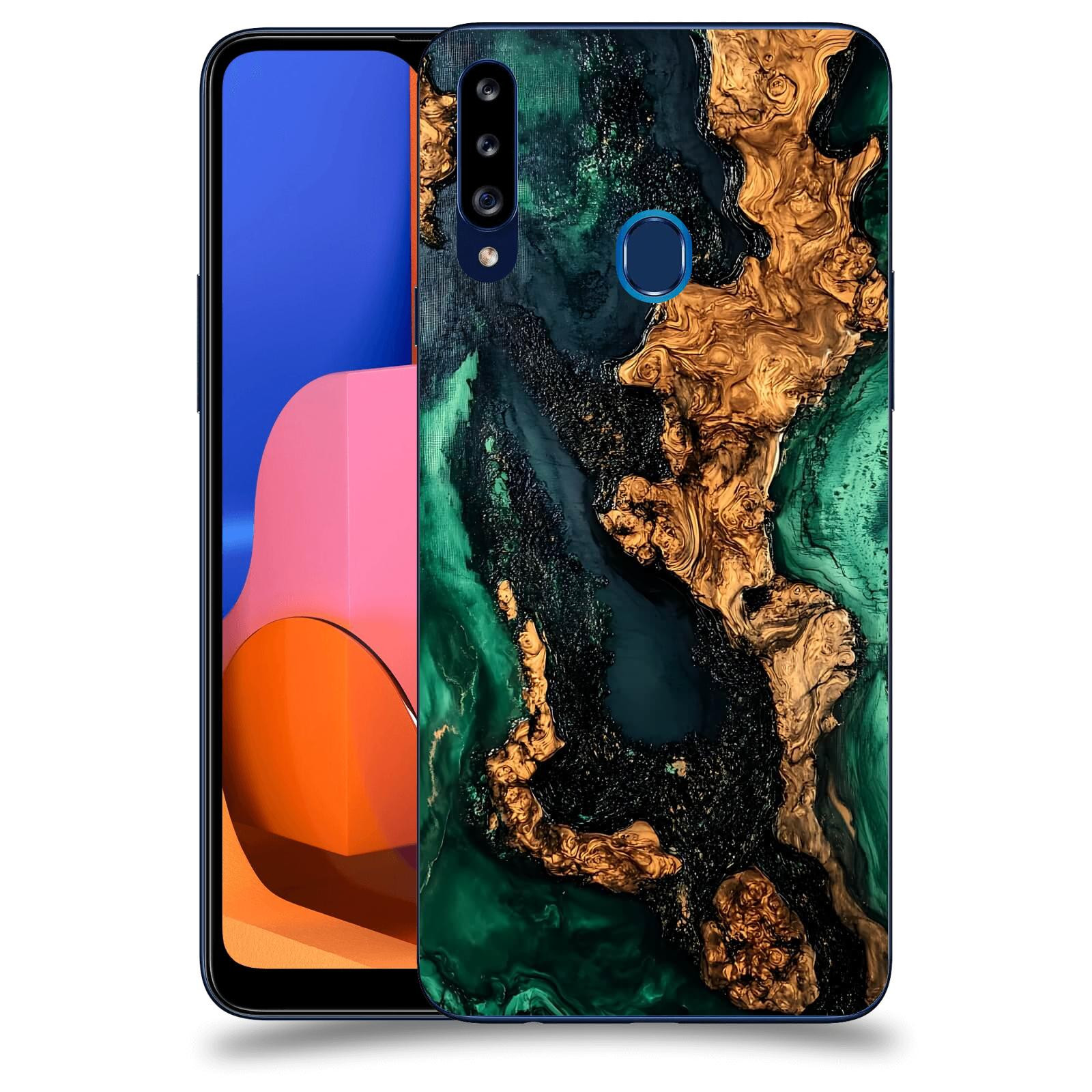 ACOVER Kryt na mobil Samsung Galaxy A20s - Forest Wood II