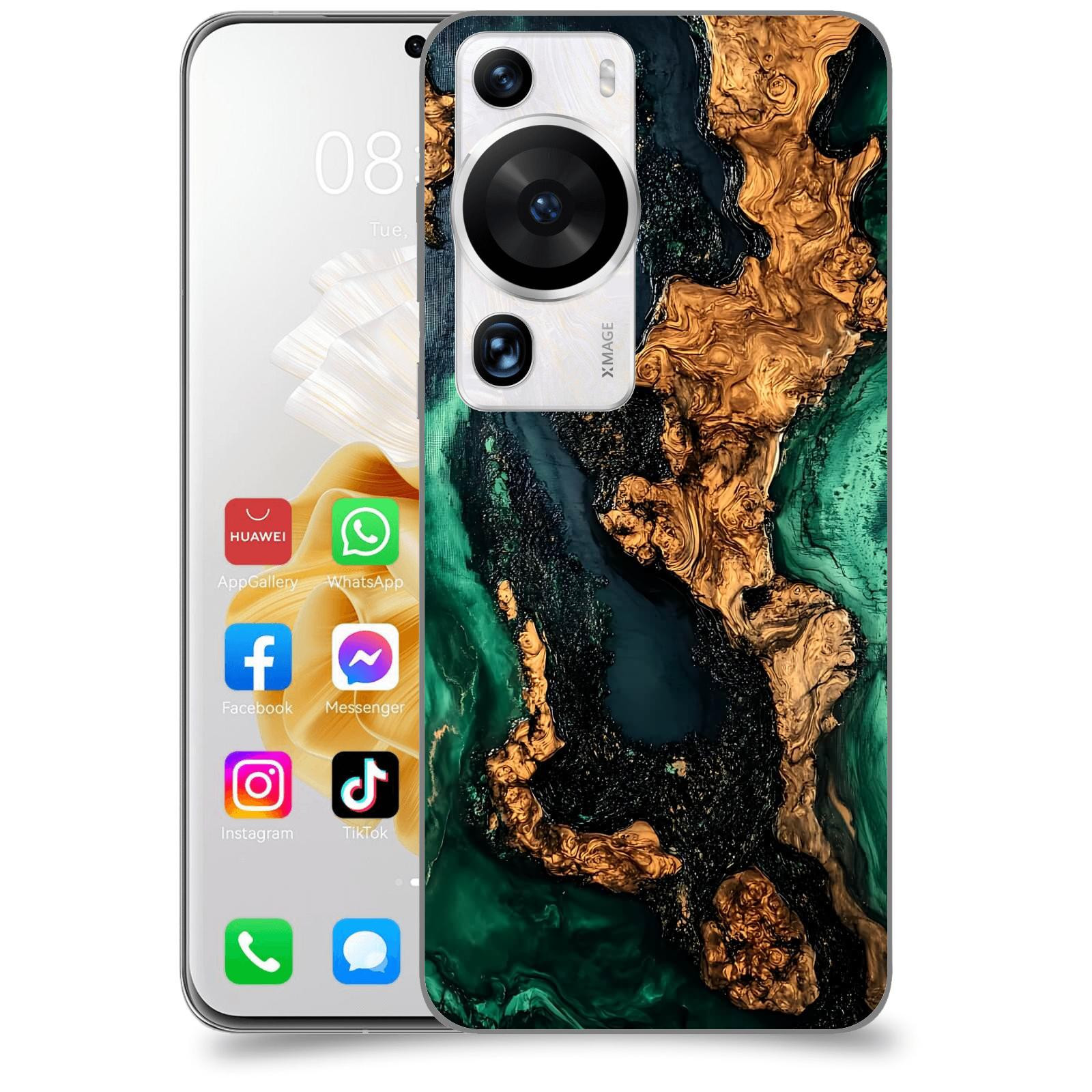 ACOVER Kryt na mobil Huawei P60 Pro - Forest Wood II