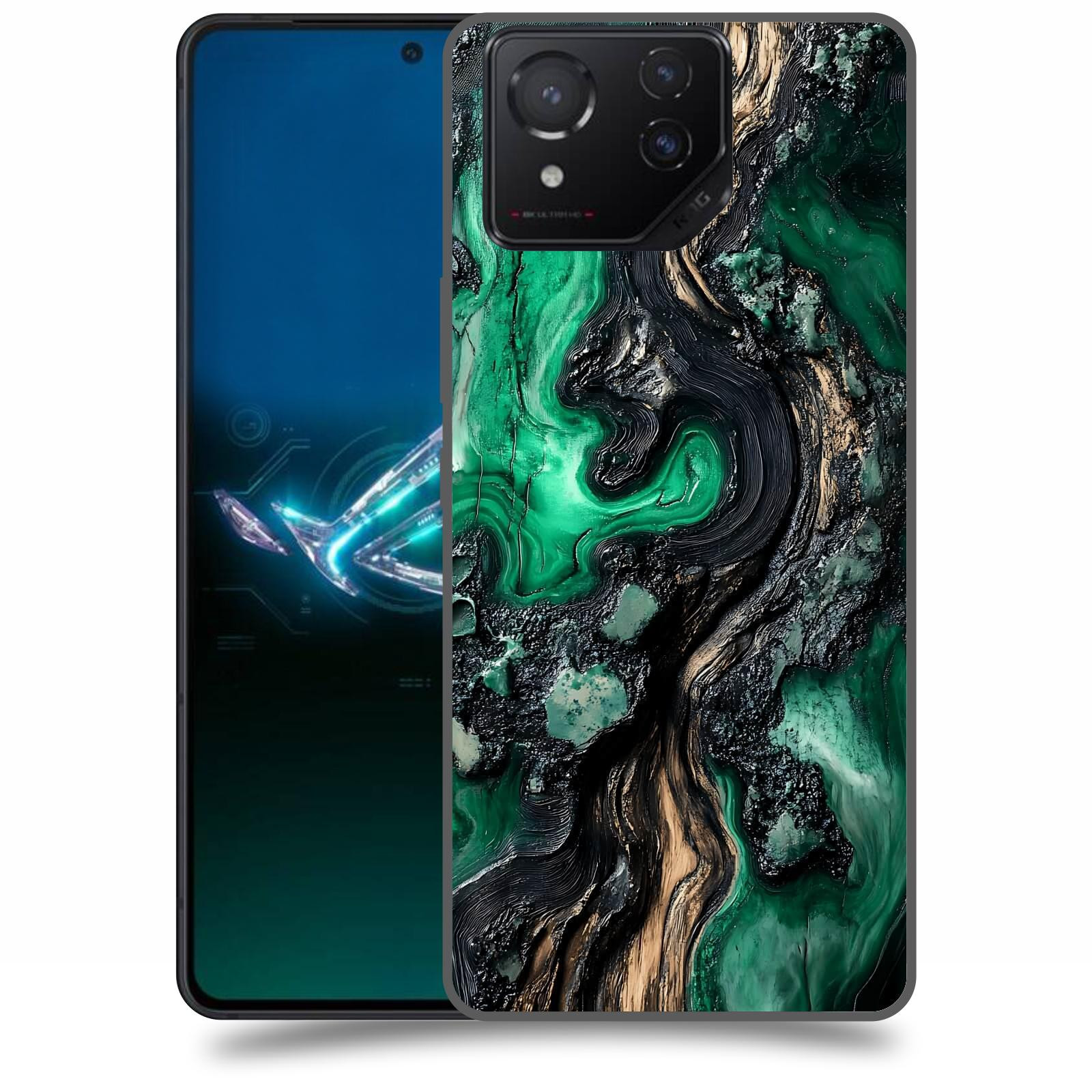ACOVER Kryt na mobil Asus ROG Phone 8 - Forest Wood III
