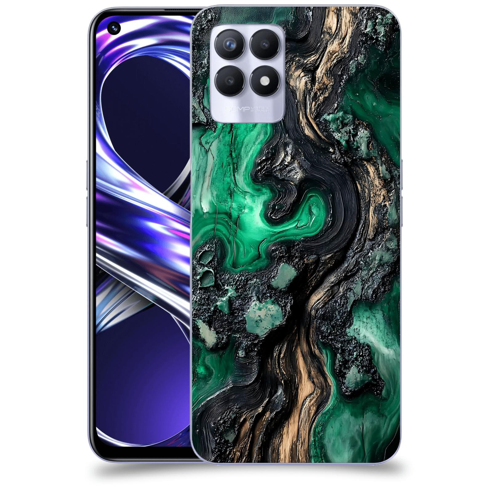 ACOVER Kryt na mobil Realme 8i - Forest Wood III