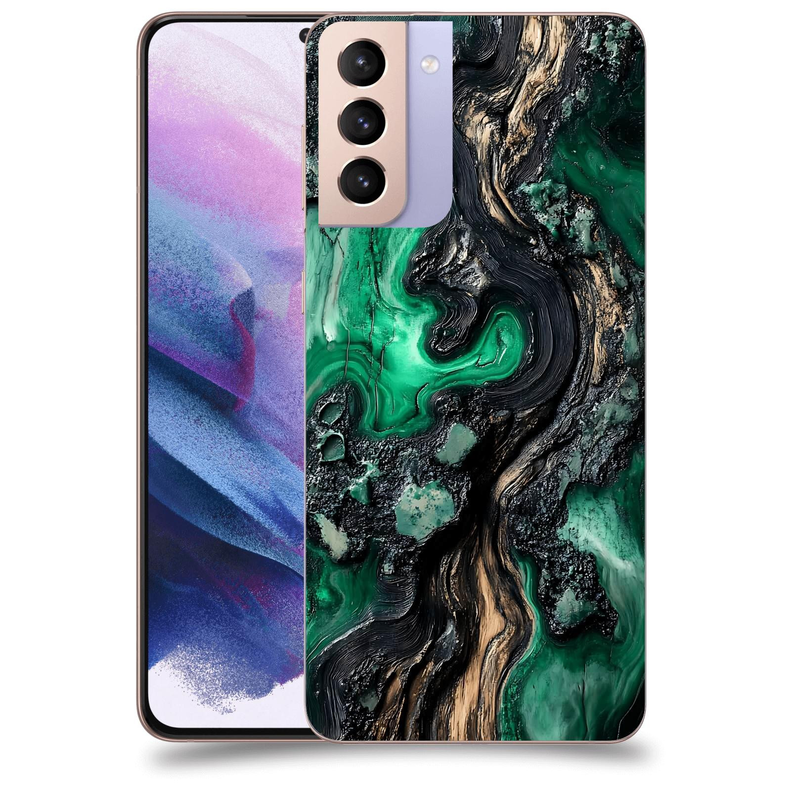 ACOVER Kryt na mobil Samsung Galaxy S21+ G996F - Forest Wood III