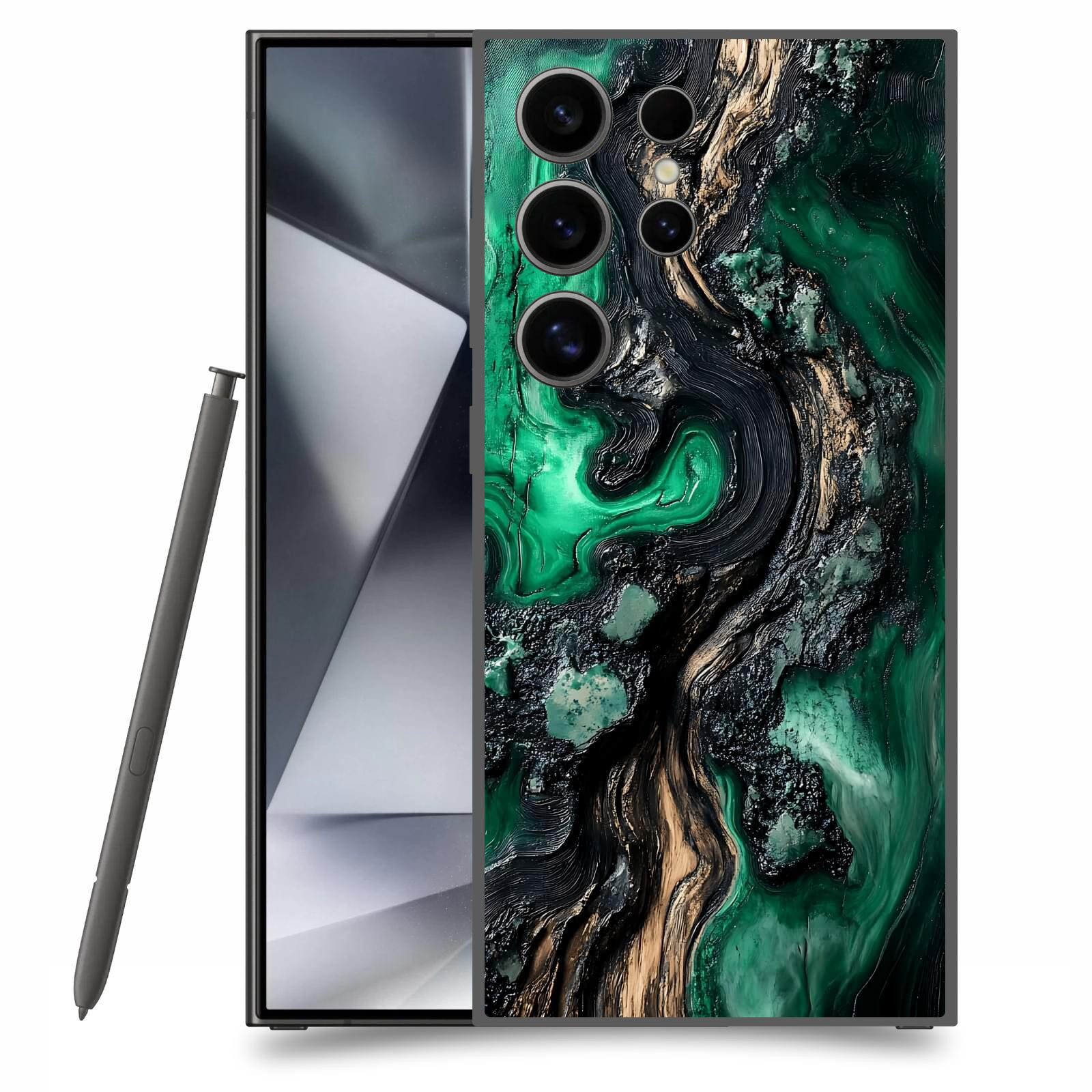 ACOVER Kryt na mobil Samsung Galaxy S24 Ultra - Forest Wood III