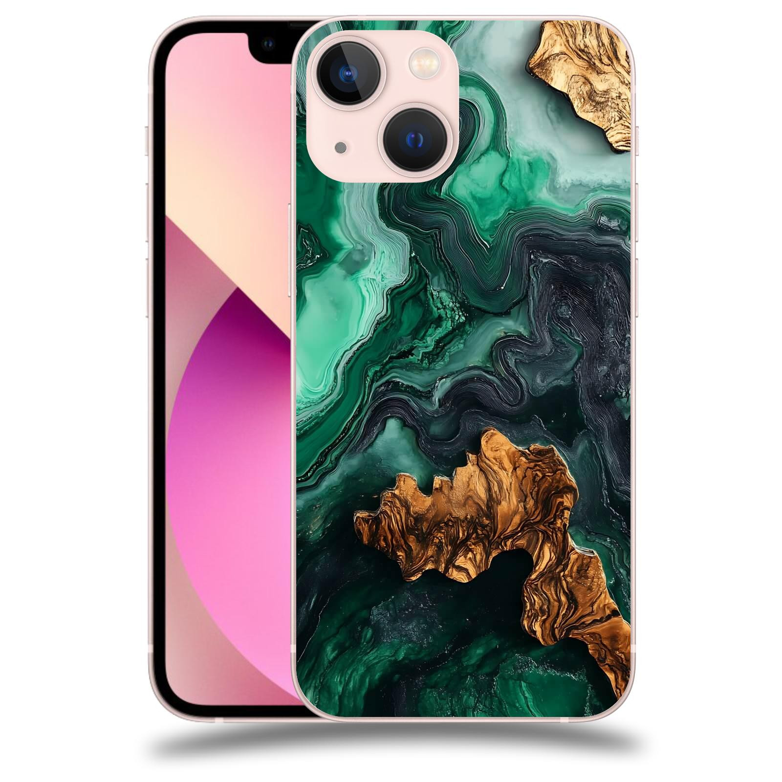 ACOVER Kryt na mobil Apple iPhone 13 mini - Forest Wood IV