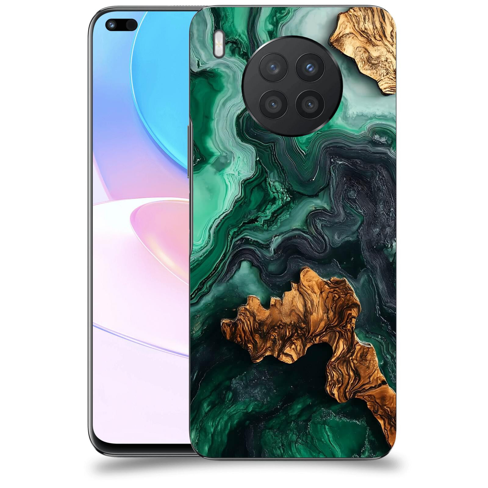 ACOVER Kryt na mobil Honor 50 Lite - Forest Wood IV