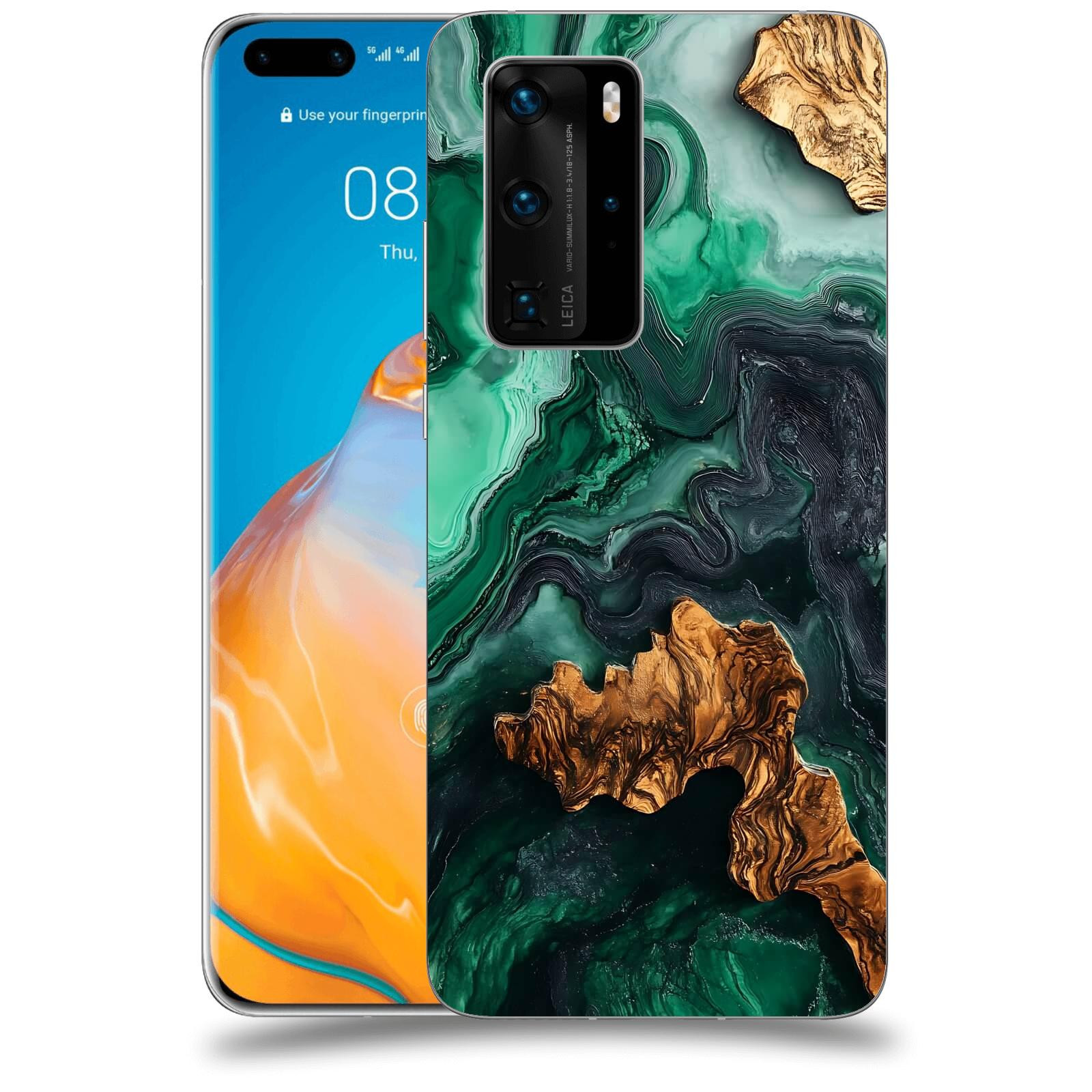 ACOVER Kryt na mobil Huawei P40 - Forest Wood IV