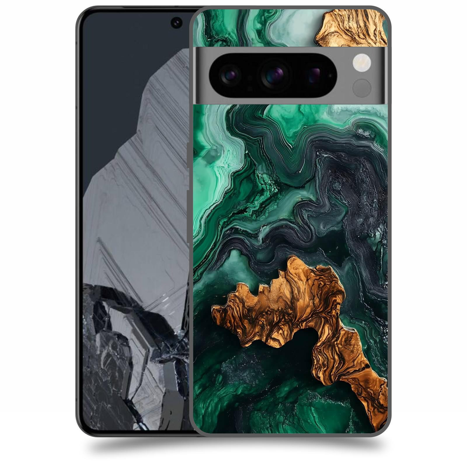 ACOVER Kryt na mobil Google Pixel 8 Pro - Forest Wood IV