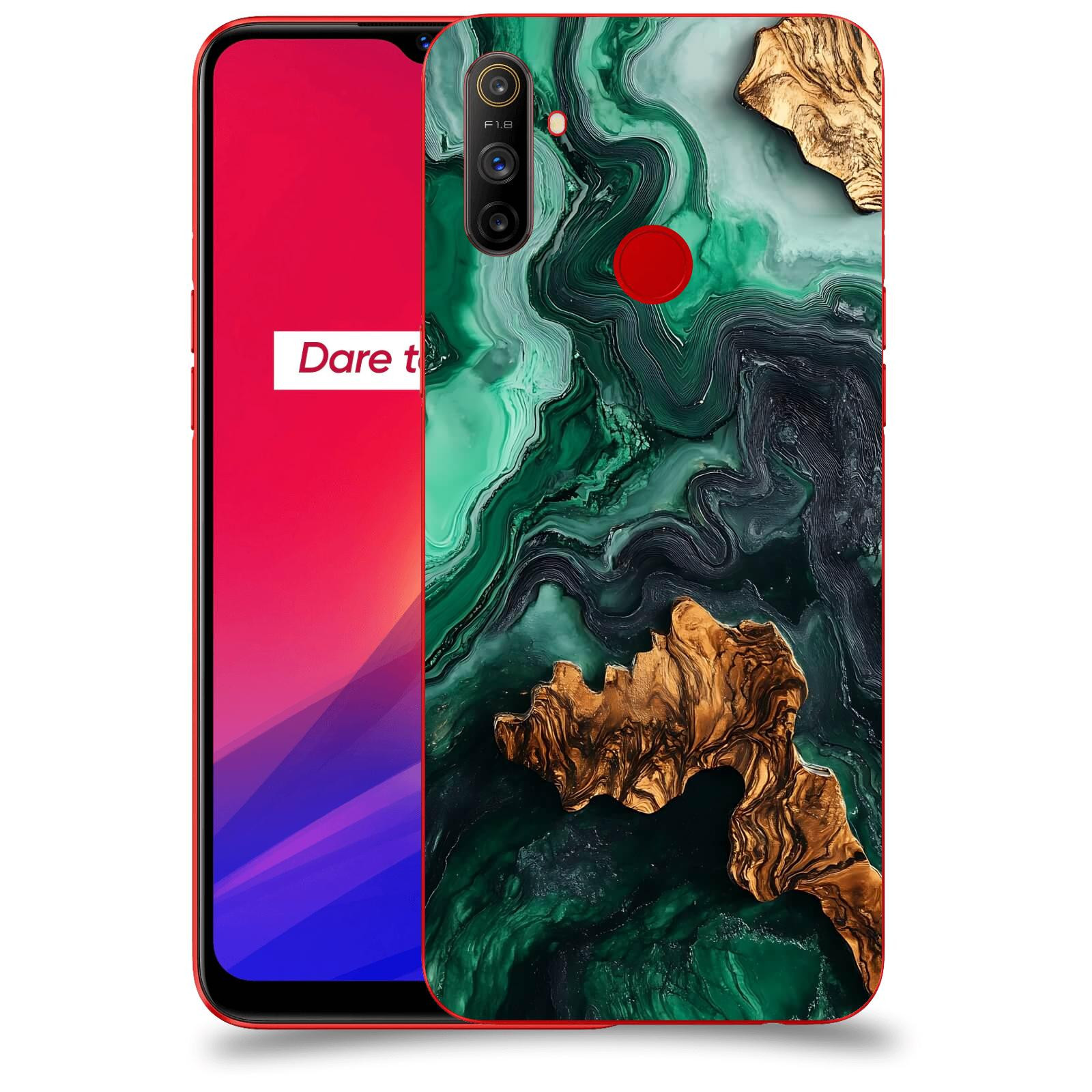 ACOVER Kryt na mobil Realme C3 - Forest Wood IV