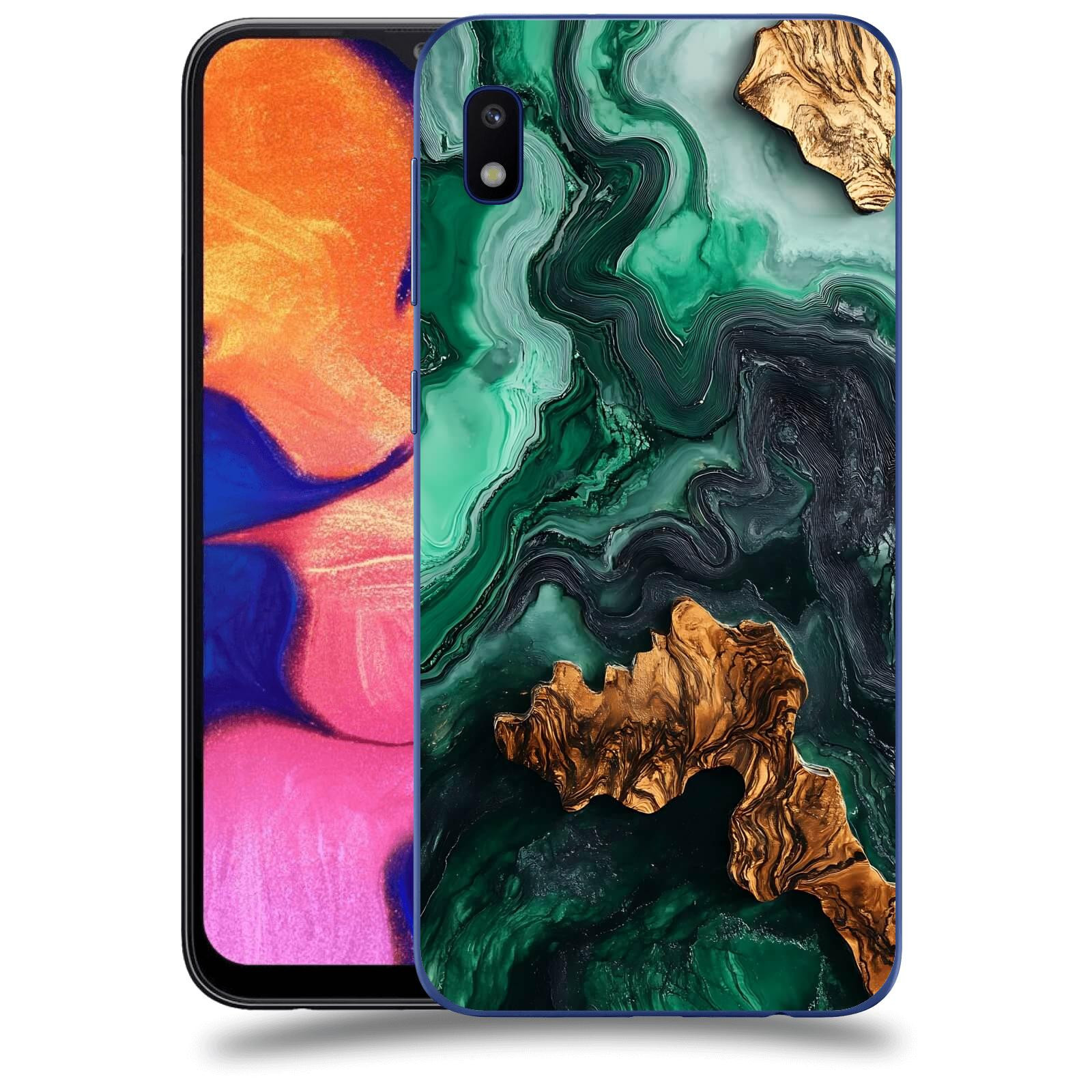 ACOVER Kryt na mobil Samsung Galaxy A10 A105F - Forest Wood IV