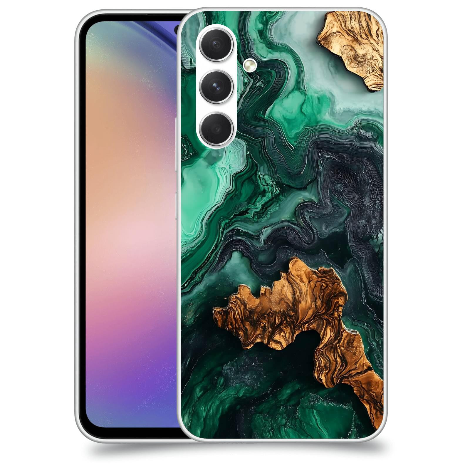 ACOVER Kryt na mobil Samsung Galaxy M54 5G - Forest Wood IV