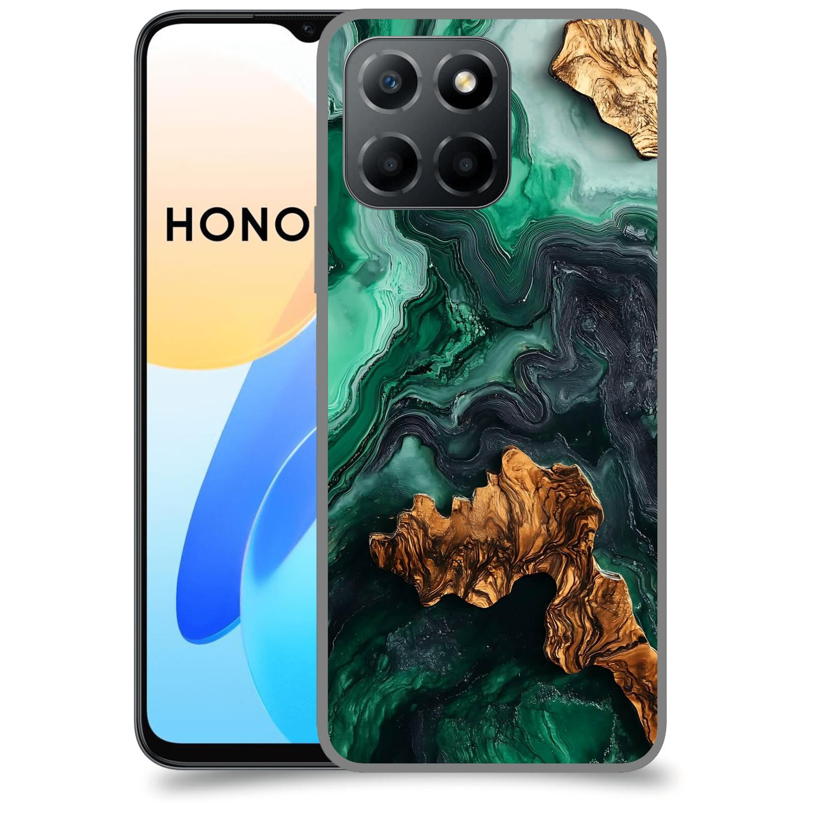 ACOVER Kryt na mobil Honor X8 4G - Forest Wood IV