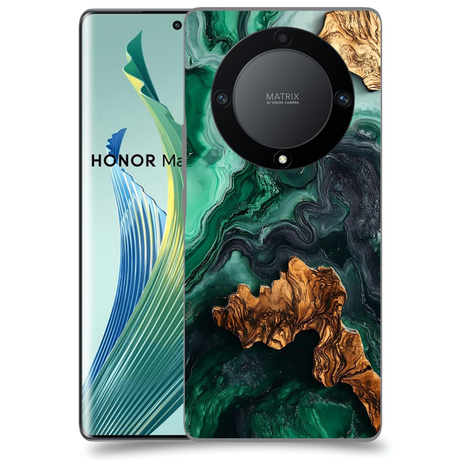 ACOVER Kryt na mobil Honor 90 Lite - Forest Wood IV