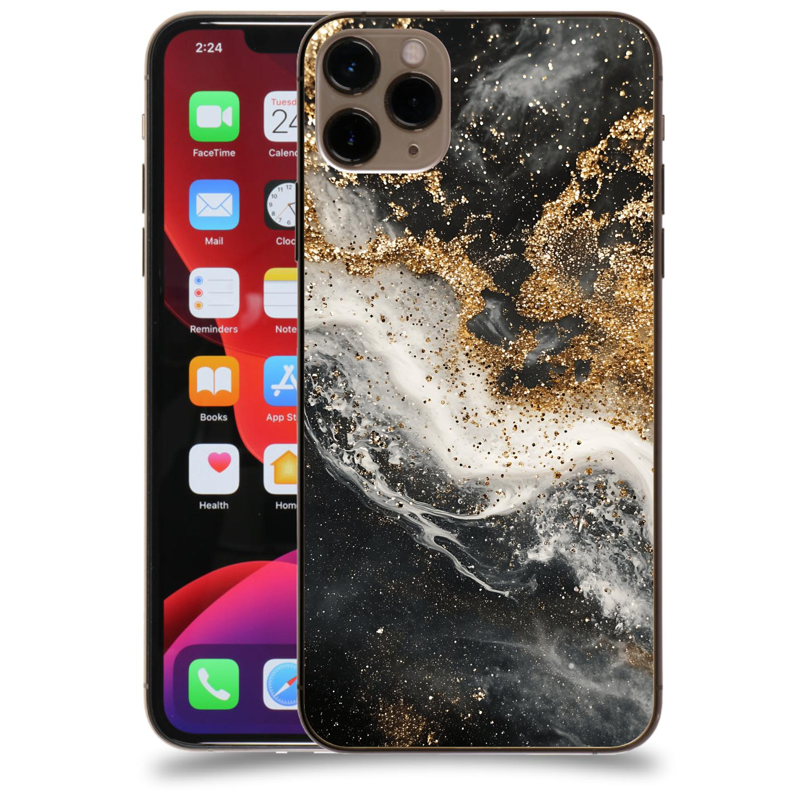 ACOVER Kryt na mobil Apple iPhone 11 Pro Max - Liquid Gold I